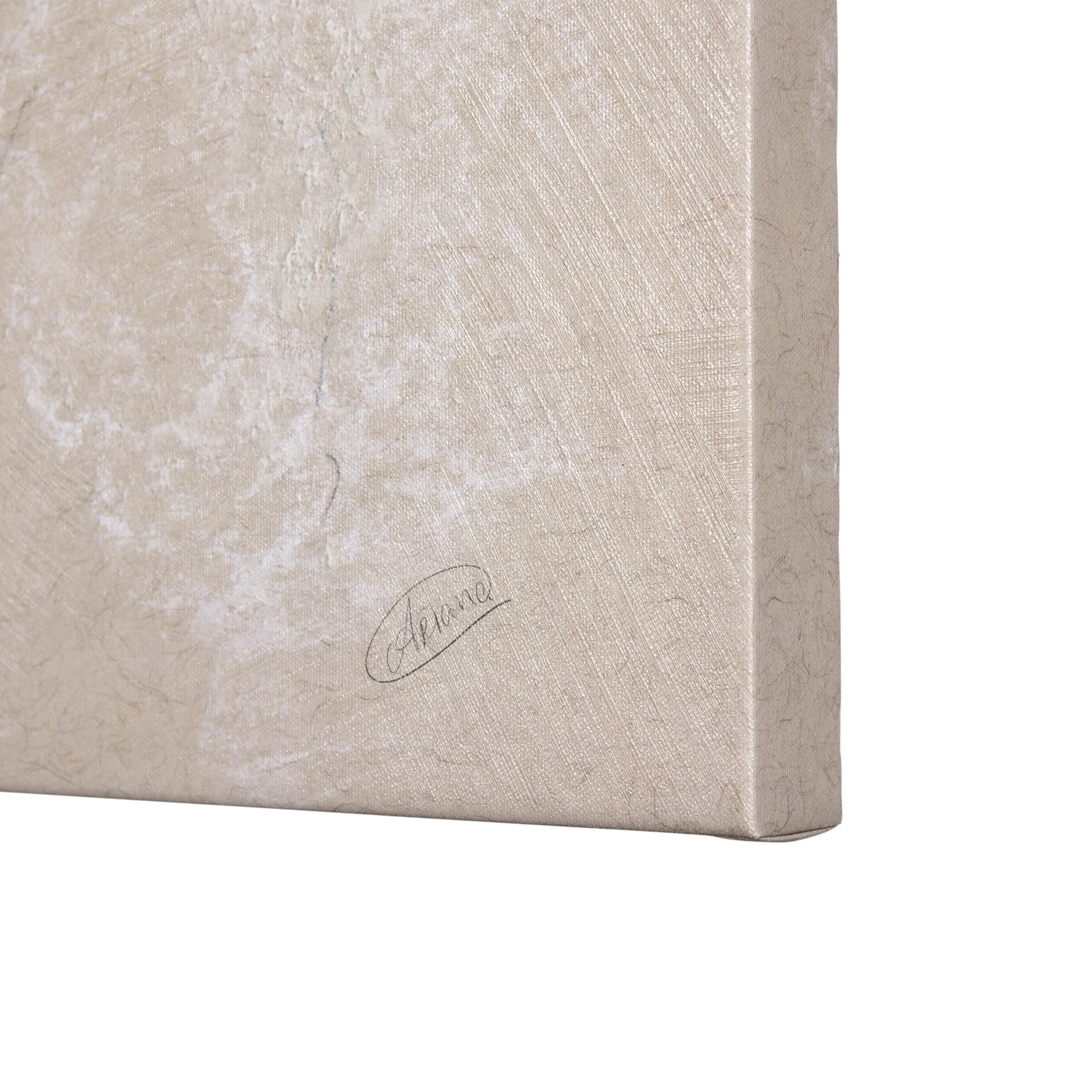 Sketch of animal VIII (Highland bull) by Mercana Studio a Hand Embellished Textured Canvas — product photograph