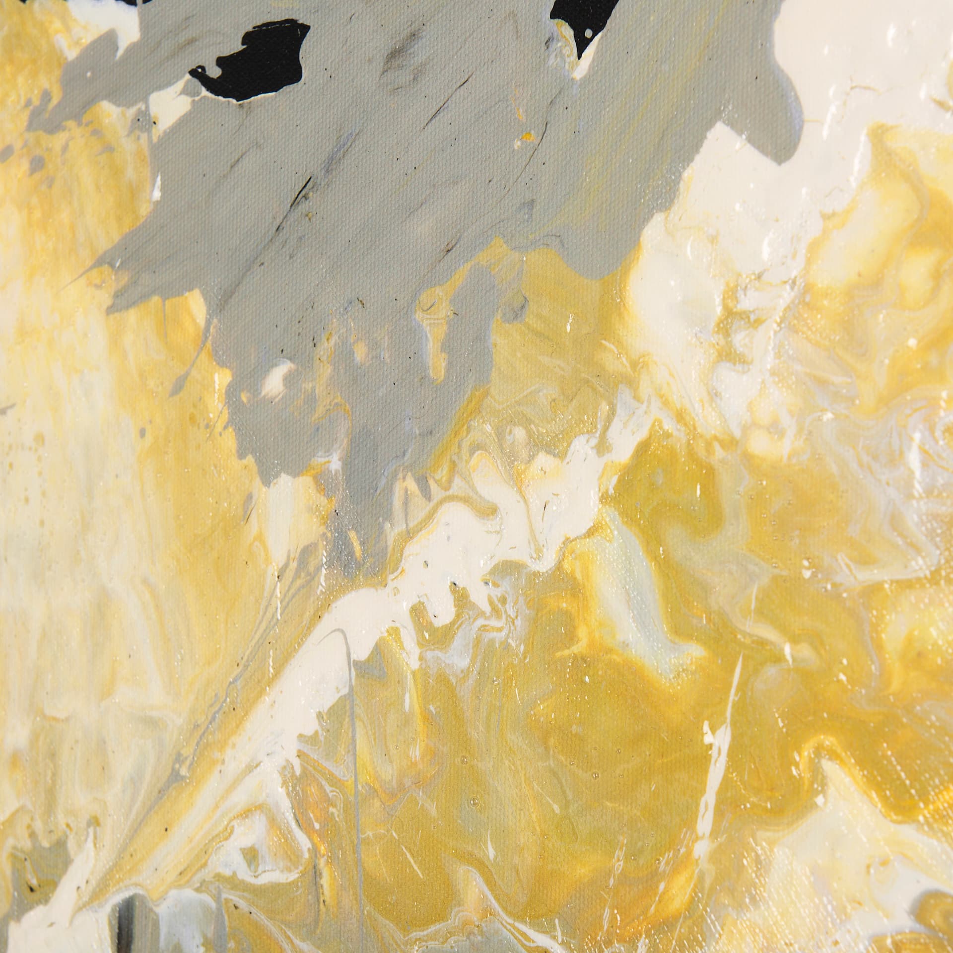Cosmos I by Mercana Studio a Hand Embellished Textured Canvas — product photograph