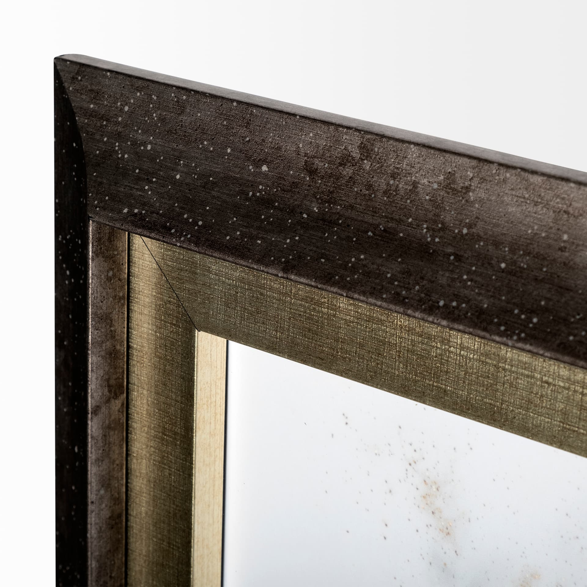 Equatorial Drift II by Mercana Studio Hand Embellished Textured Framed Art Print Matted under Glass — product photograph