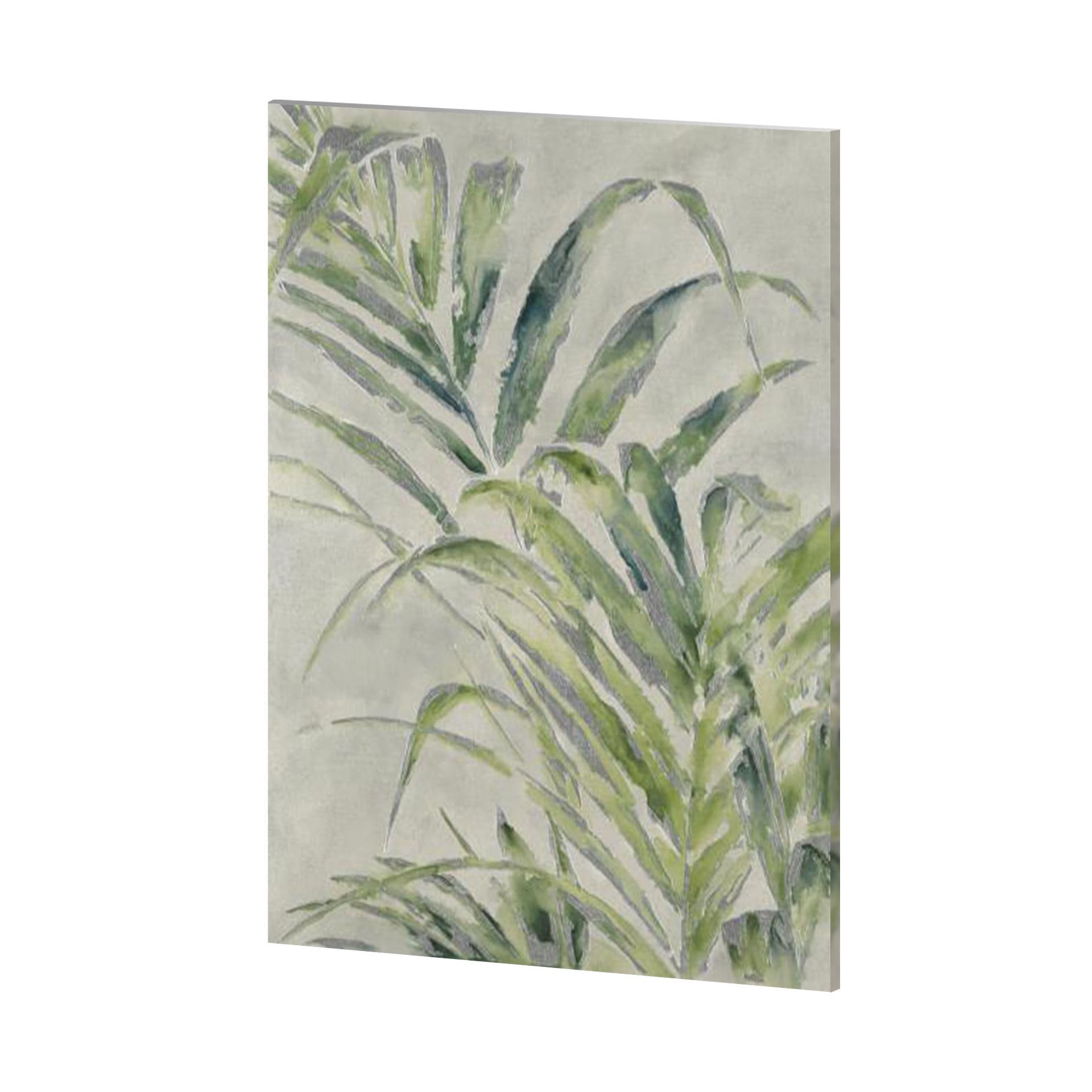 Fresh Unfolds II by Mercana Studio a Hand Embellished Textured Canvas — product photograph