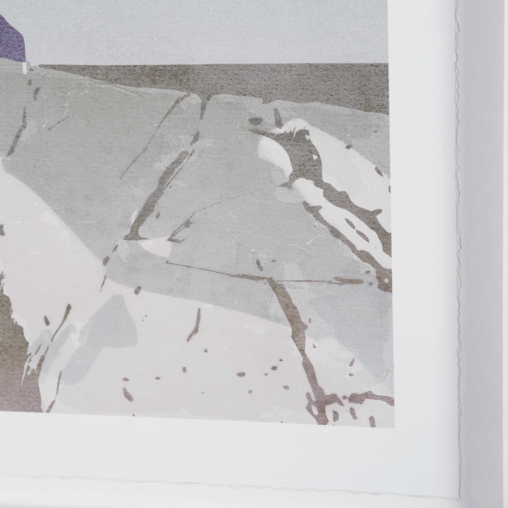 Lighthouse II-Tybee Island by Mercana Studio a Hand Embellished Framed Art Print Matted under Glass — product photograph