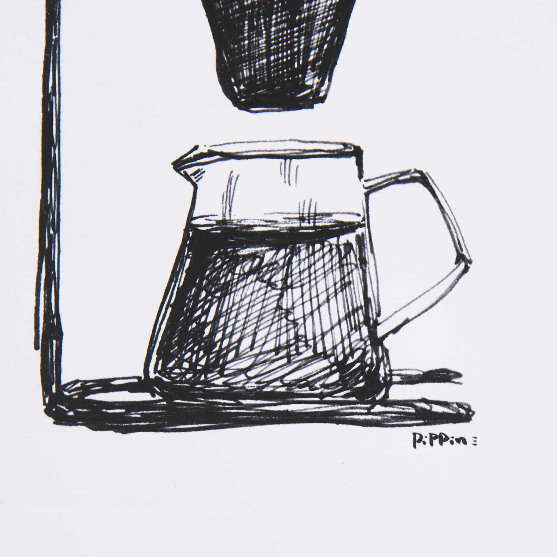 Pour Over by Simeng a Framed Art Print Matted under Glass — product photograph