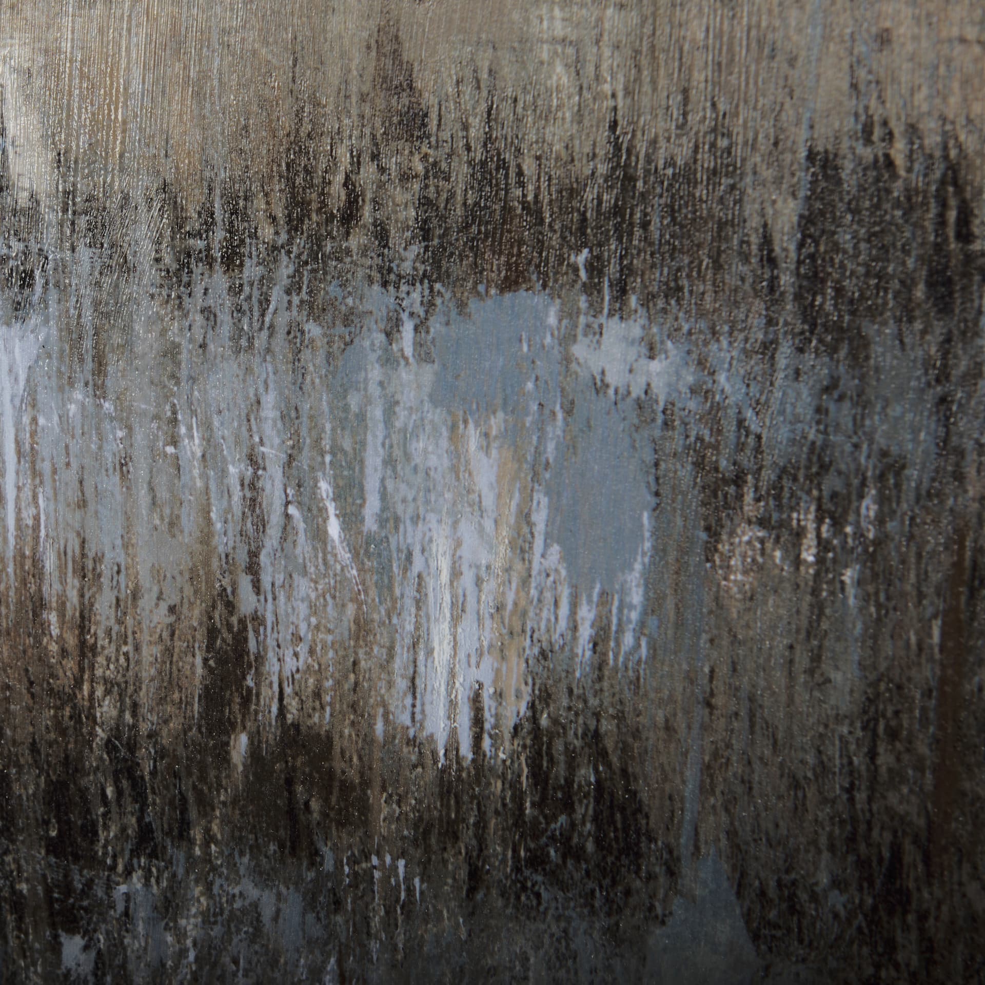 Misty day II by Mercana Studio a Hand Embellished Textured Framed Art Print Matted under Glass — product photograph