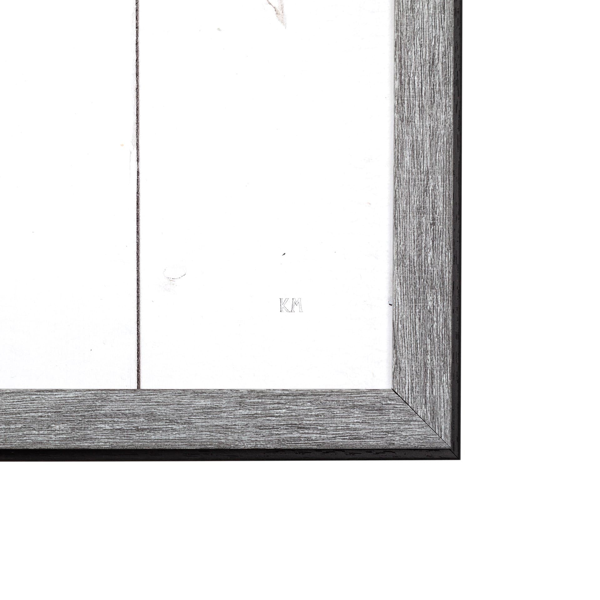 Bowhead Whale by Mercana Studio a Hand Embellished Textured Framed Art Print — product photograph