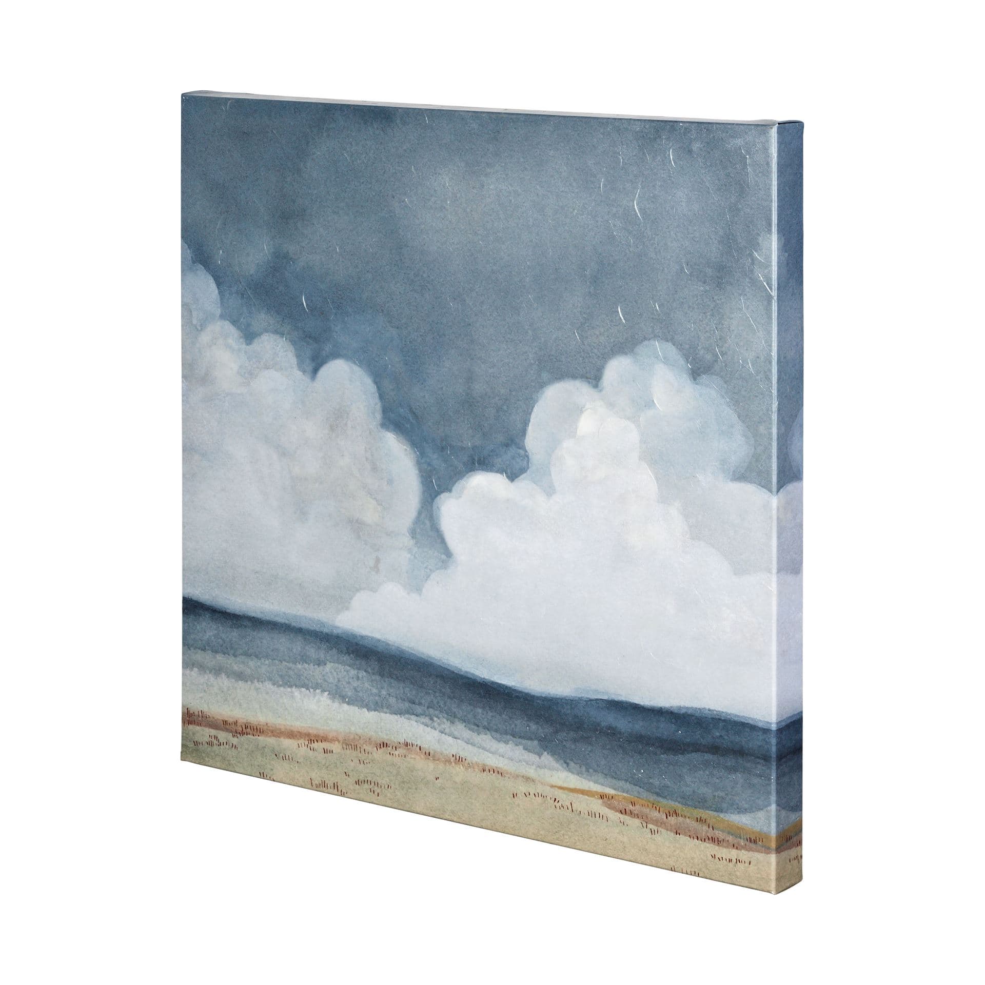 Cloud Landscape II by Emma Scarvey a Hand Embellished Textured Canvas — product photograph