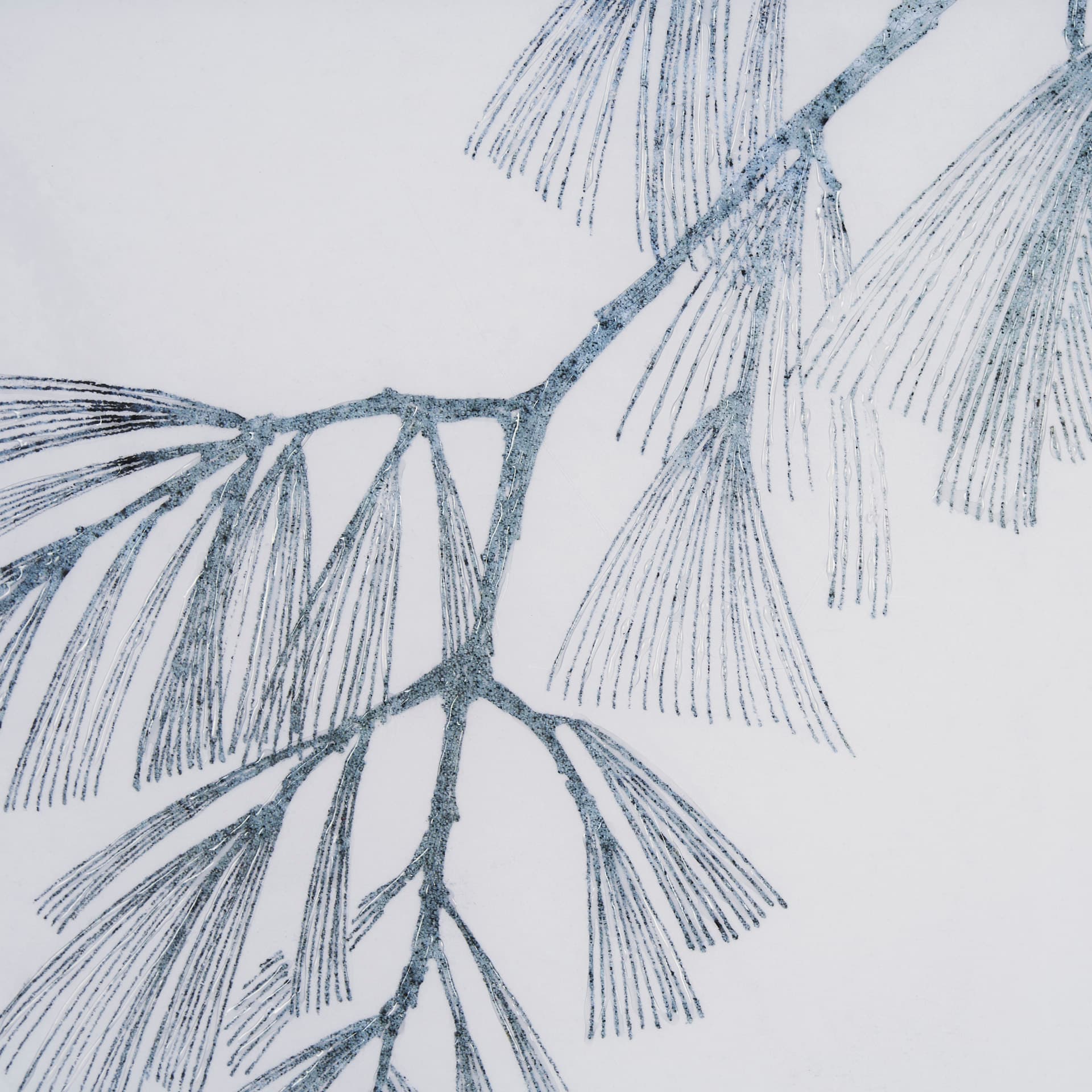 Evergreen Branches II by Mercana Studio a Hand Embellished Framed Art Print Matted under Glass — product photograph