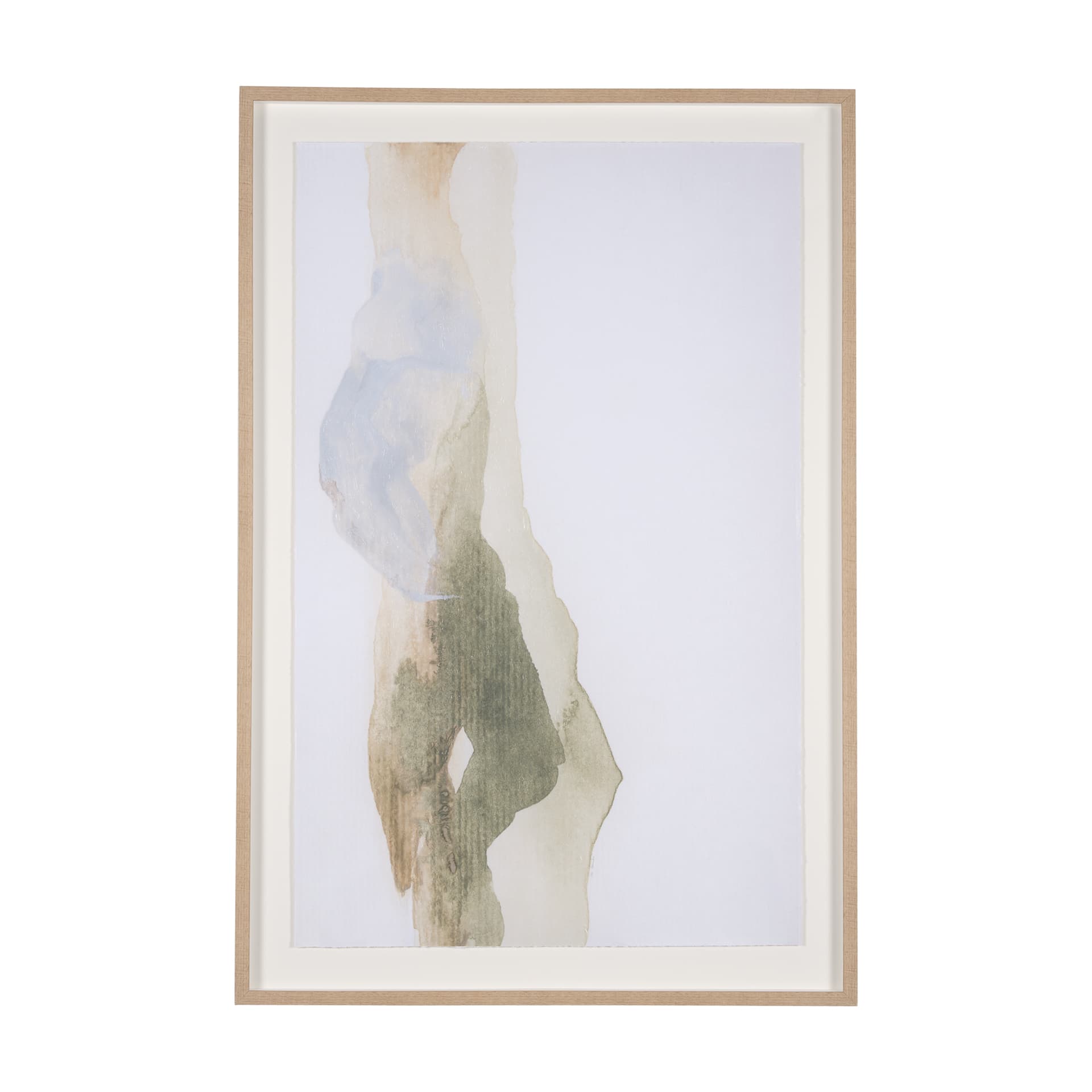 Can you Feel the Peace by Ira Havuka a Hand Embelished Textured Framed Art Print Matted under Glass — product photograph