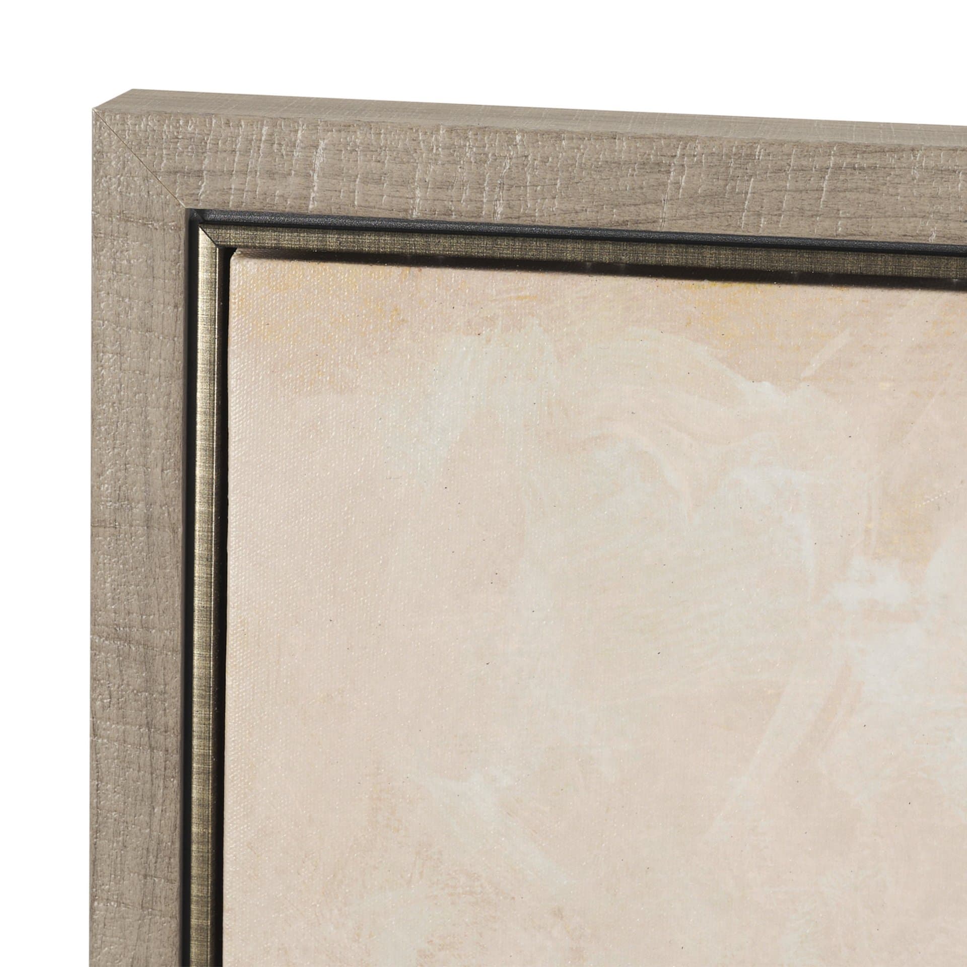 Calm Horizon I by Mercana Studio Hand-Embellished Textured Framed Canvas Artwork — product photograph