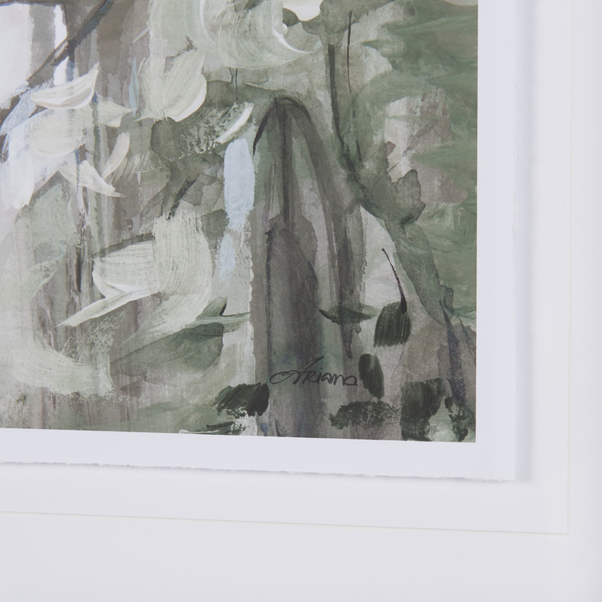 The Old Lodge Lane II by Natalia a Framed Art Print Matted under Glass — product photograph