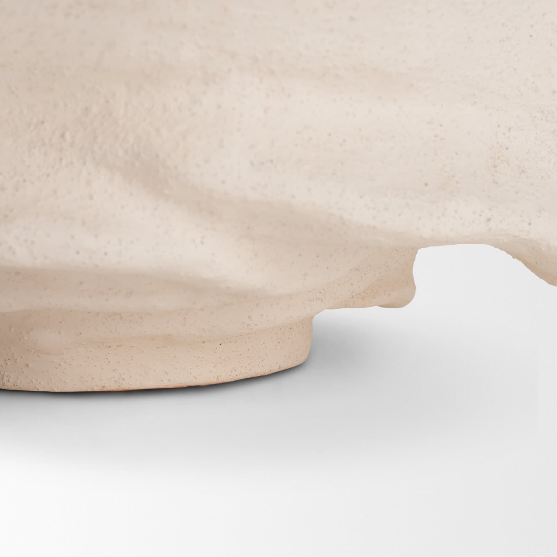 Scala Textured Ceramic Organic Forms Decorative Bowl — product photograph