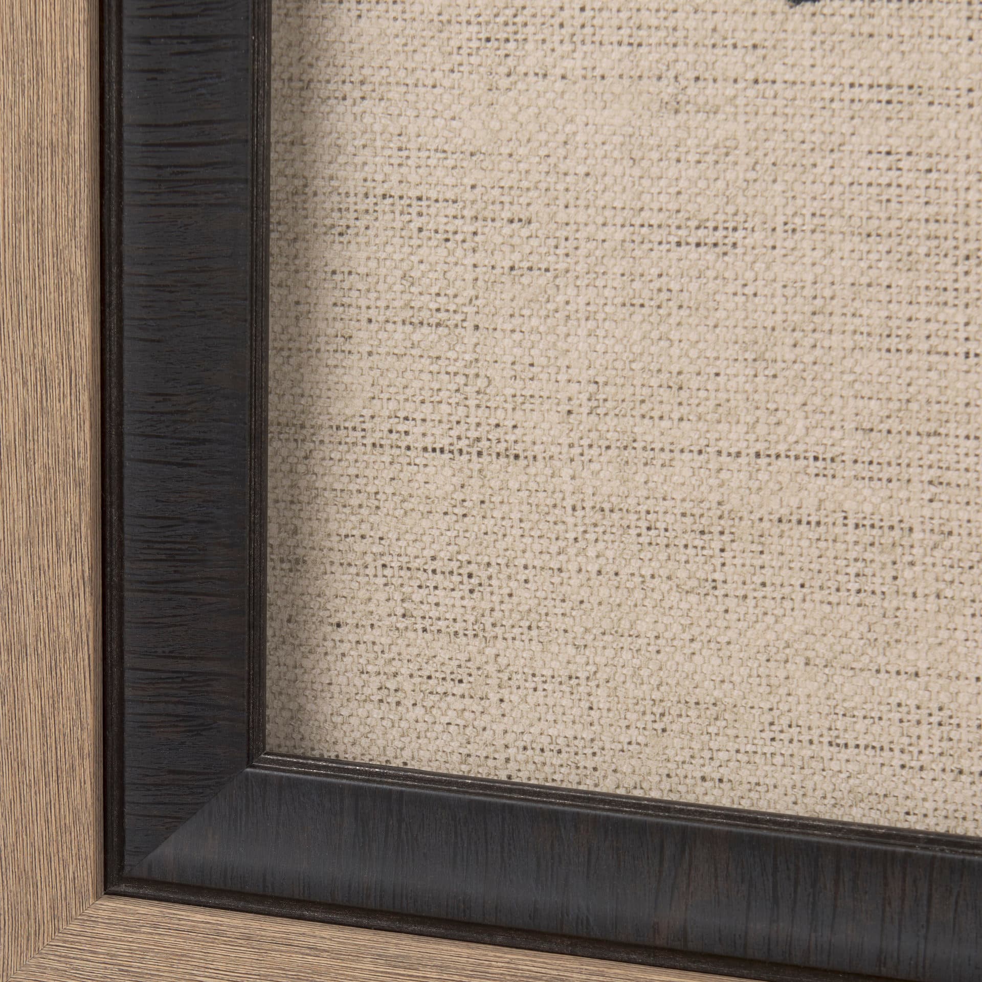 Creamy Tapestry I by Mercana Studio a Hand Embellished Textured Framed Art Print — product photograph