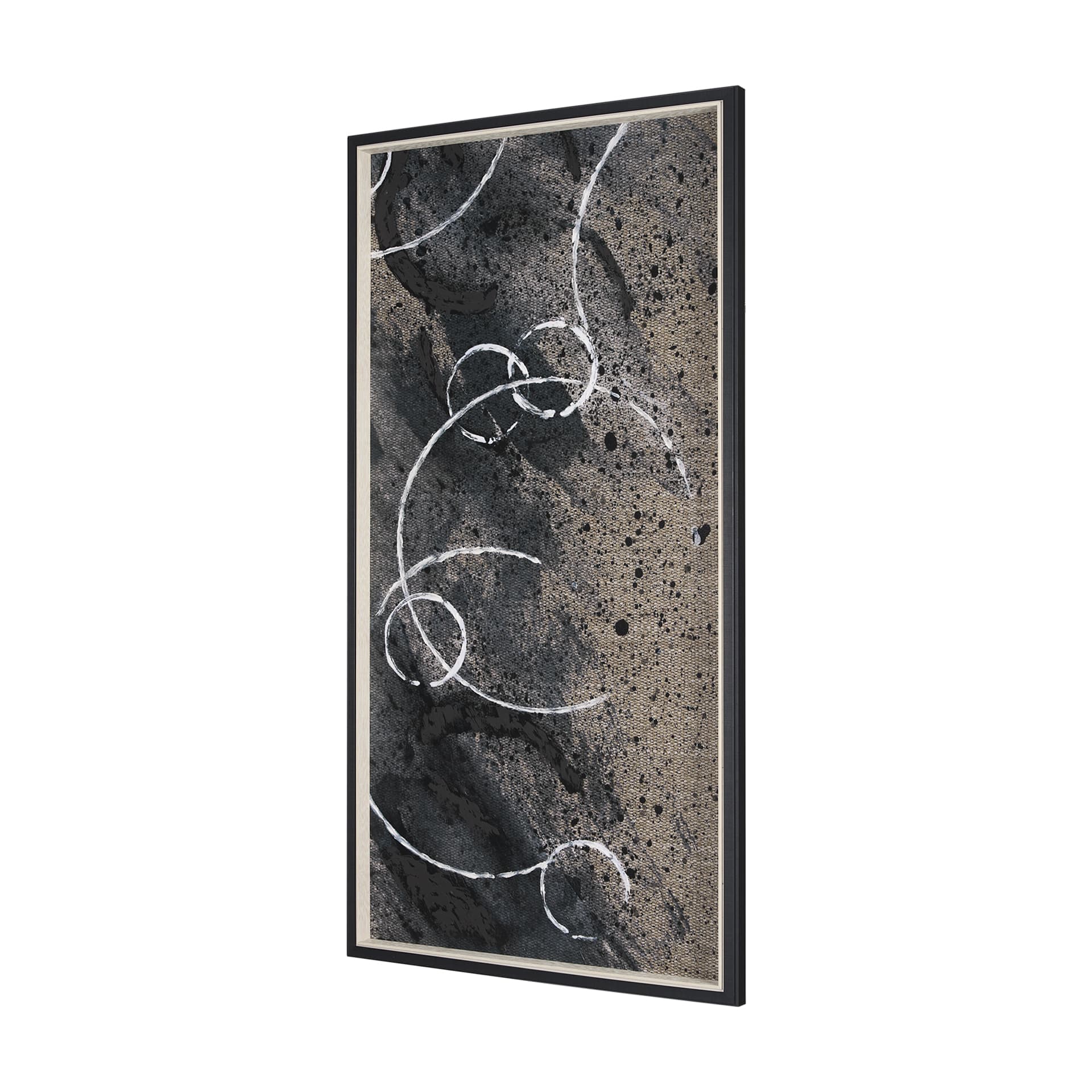 Serkel II by Mercana Studio a Hand Embellished Textured Framed Art Print — product photograph
