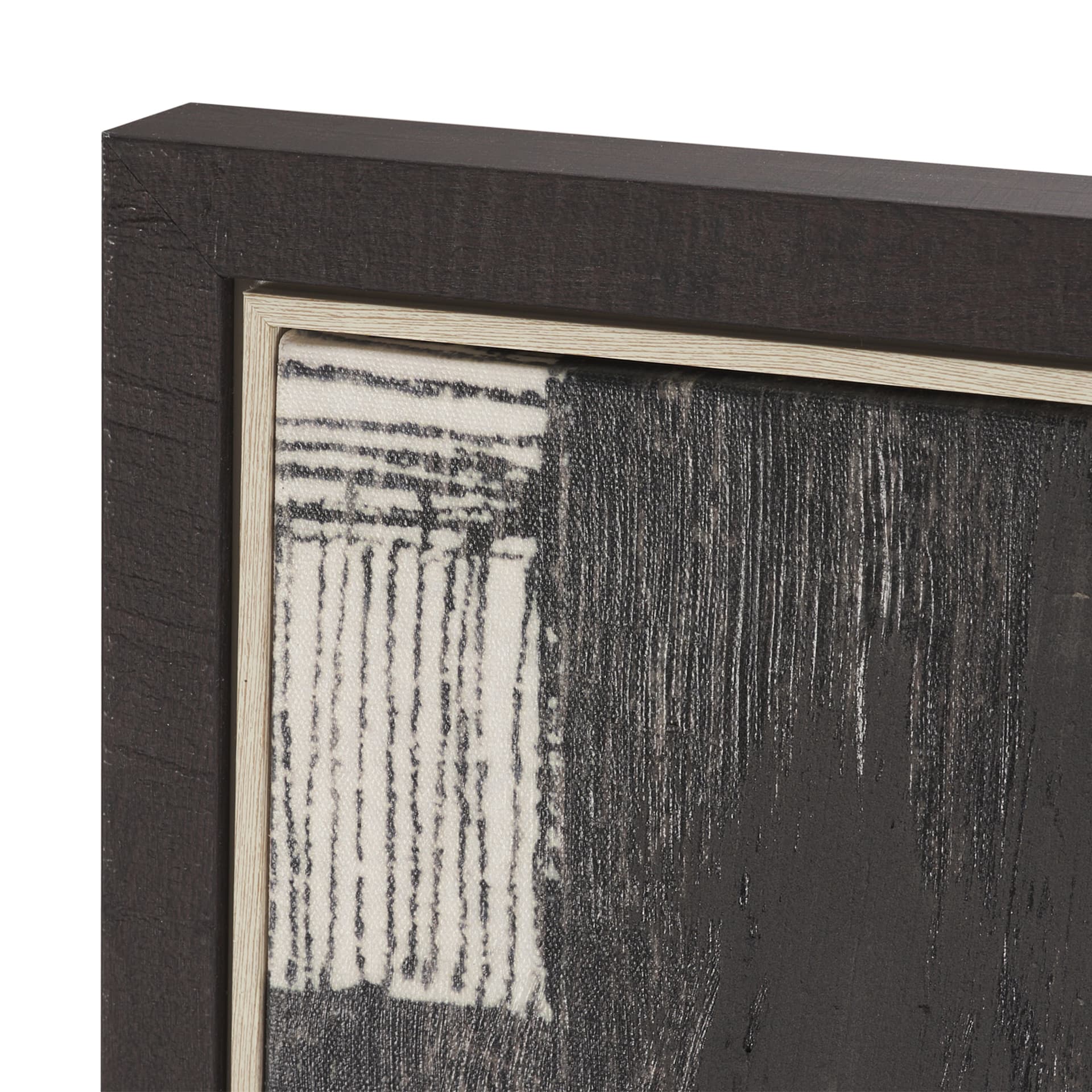 Occurrence I by Mercana Studio Hand-Embellished Textured Framed Canvas Artwork — product photograph