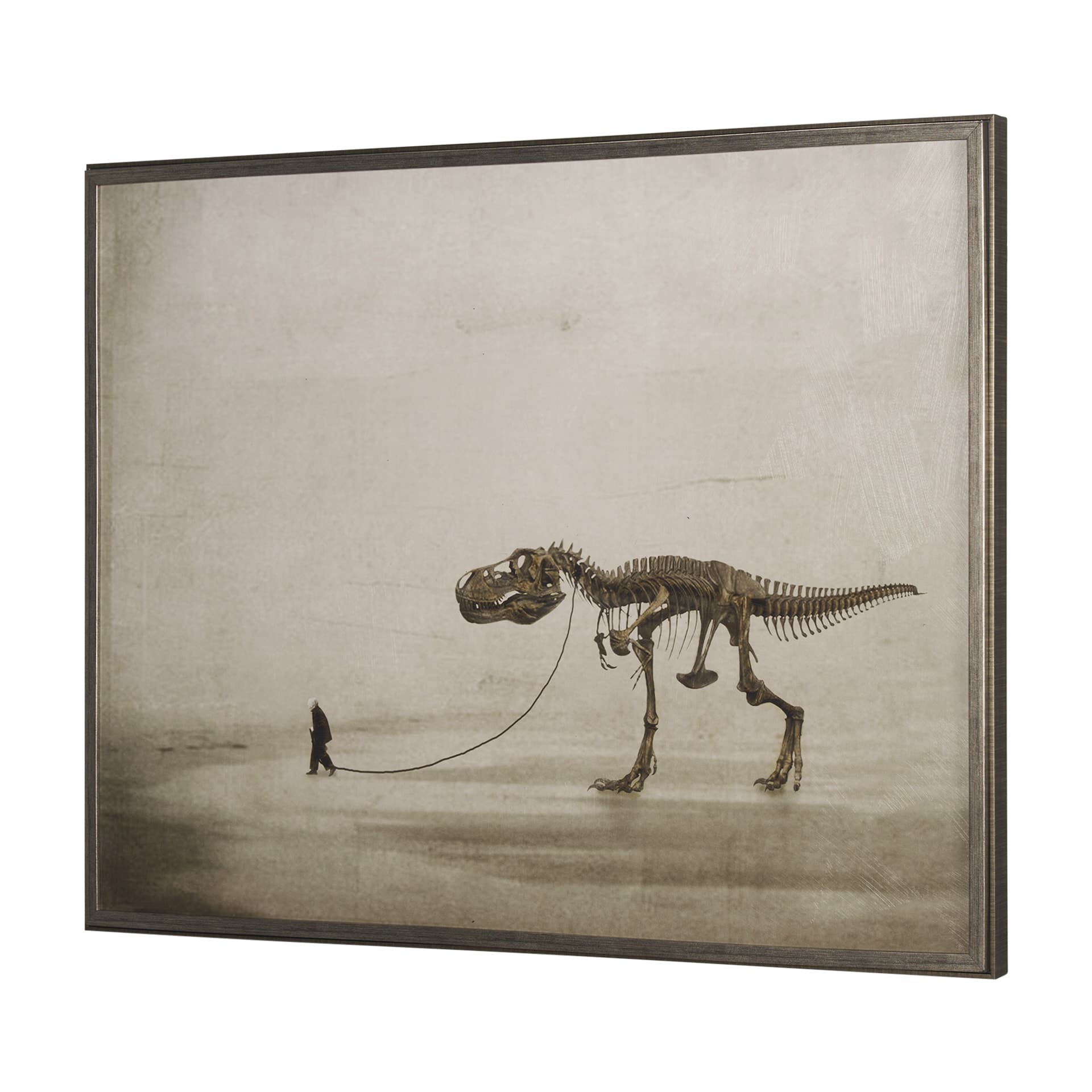 The Walk by Jeffrey Hummel a Hand Embellished Framed Art Print — product photograph