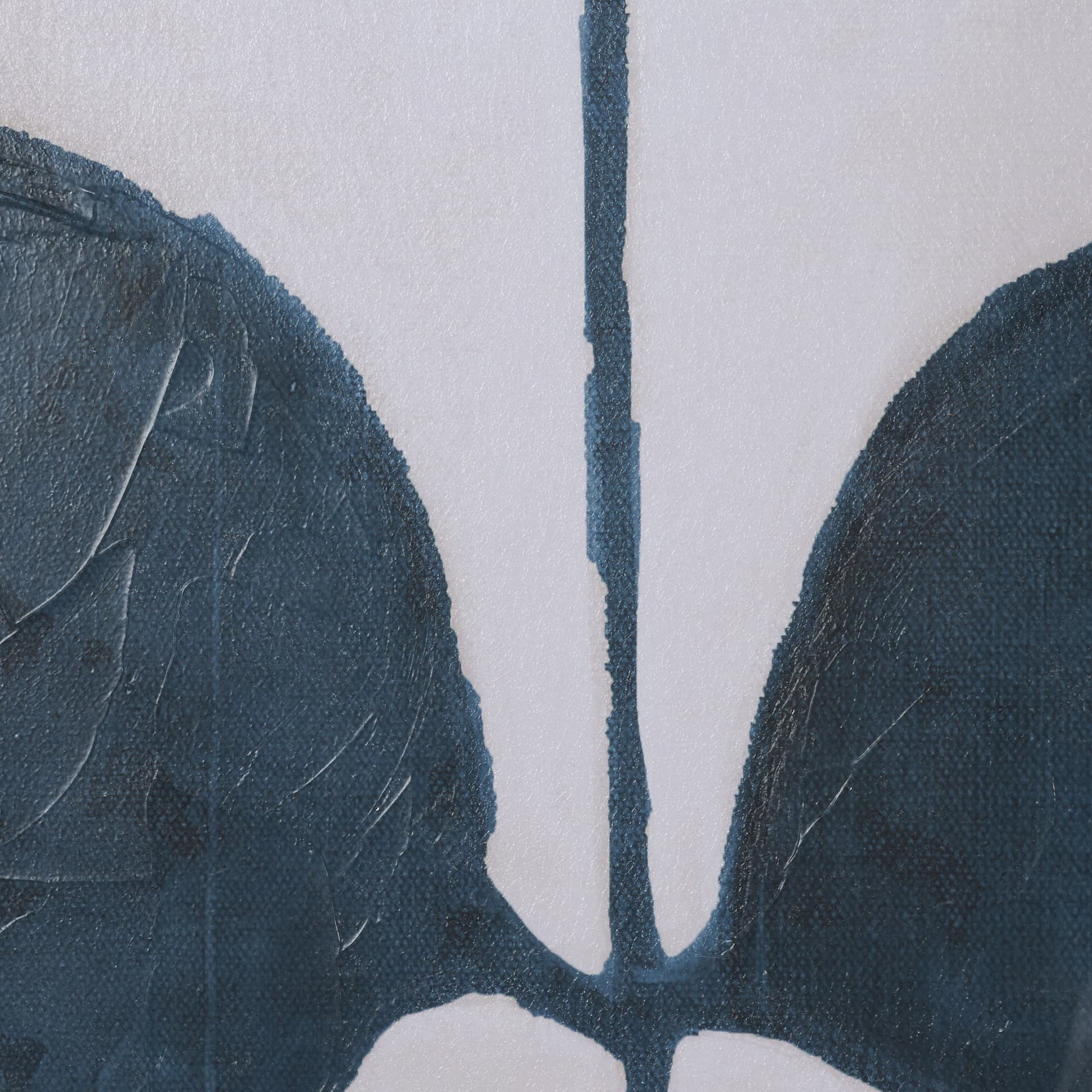 Dreamy Blues I by Stacy Daguiar Hand-Embellished Textured Framed Artwork Matted under Glass — product photograph