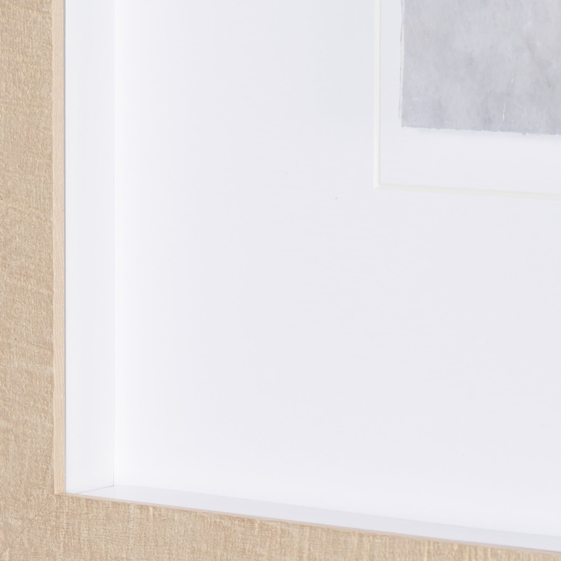 Studies in White and Ash: Study II by Mercana Studio Textured Framed Artwork Matted under Glass — product photograph