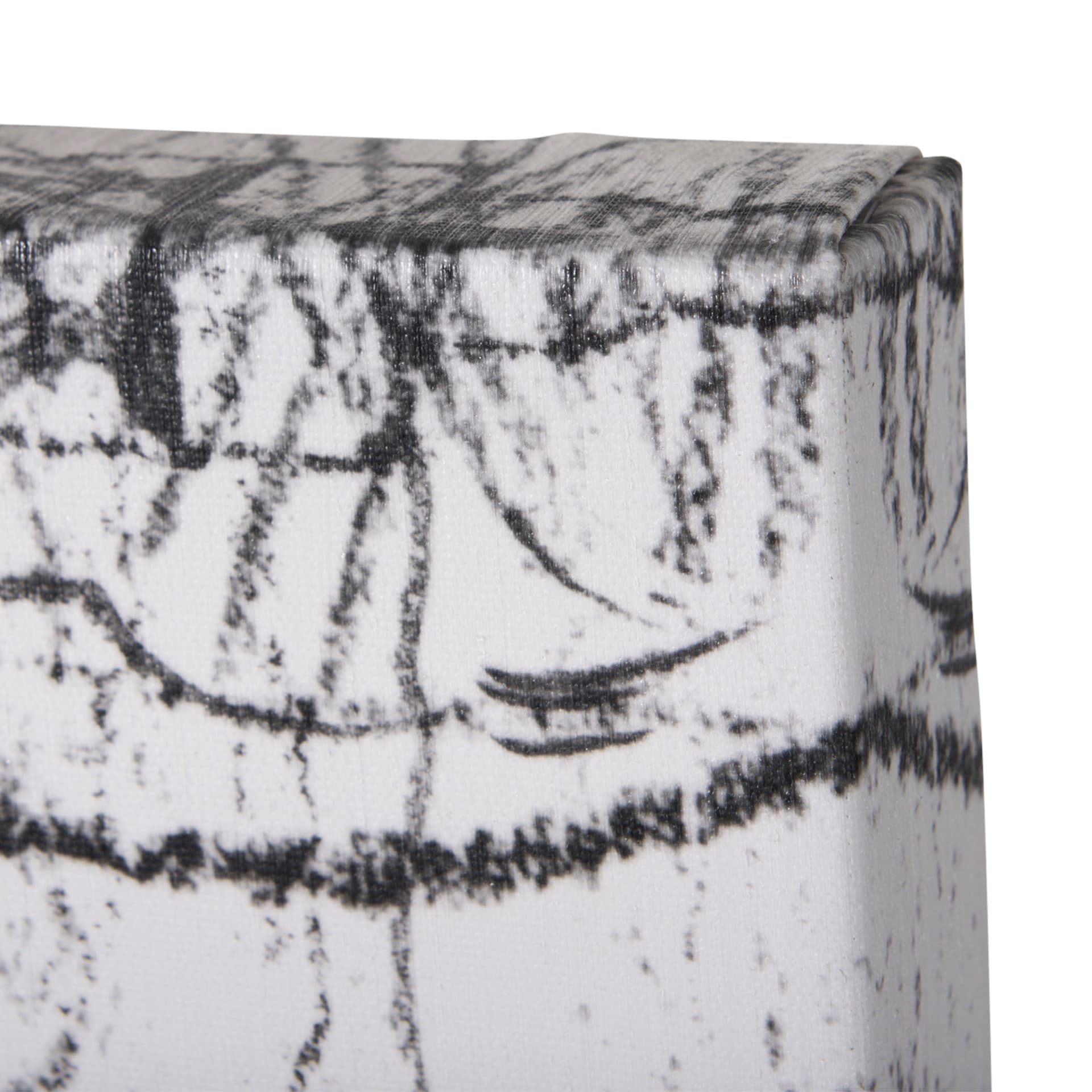 Forest BW I by Ariana a Hand Embellished Textured Canvas — product photograph