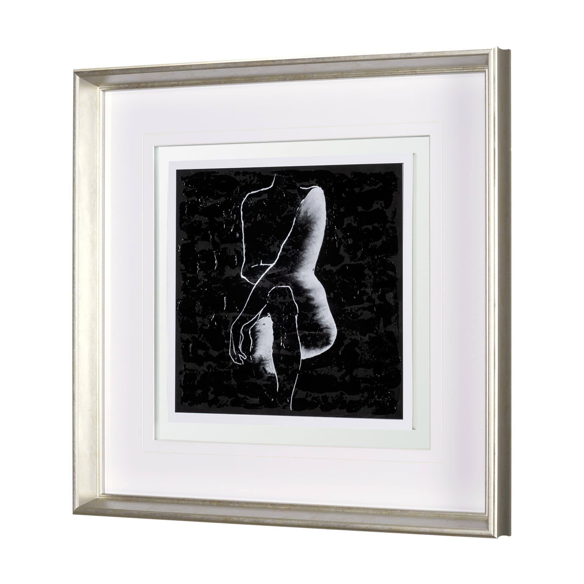Andromedae V by Melody D a Hand Embellished Textured Framed Art Print Matted under Glass — product photograph