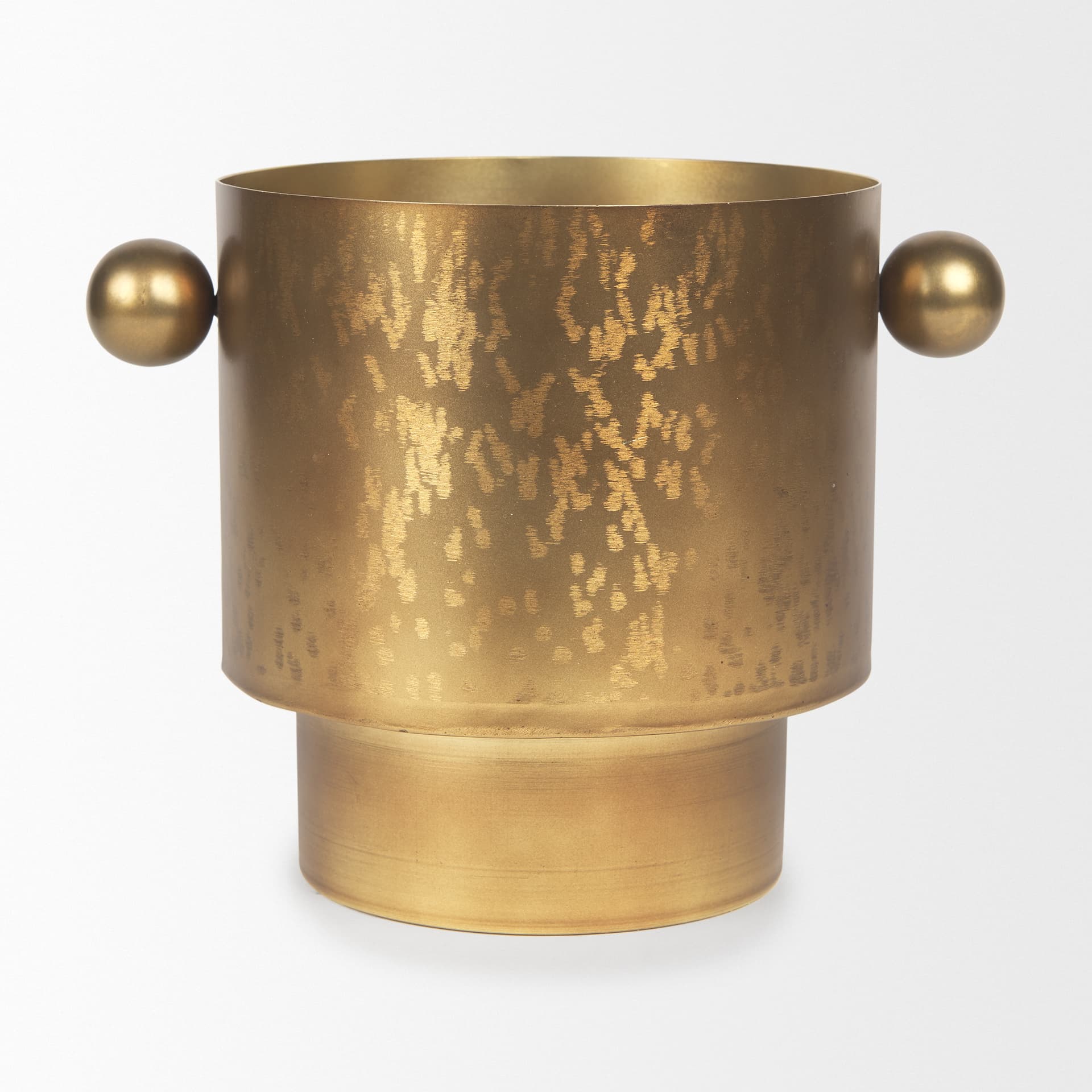 Juno 8.5H Large Gold Iron Vase — product photograph