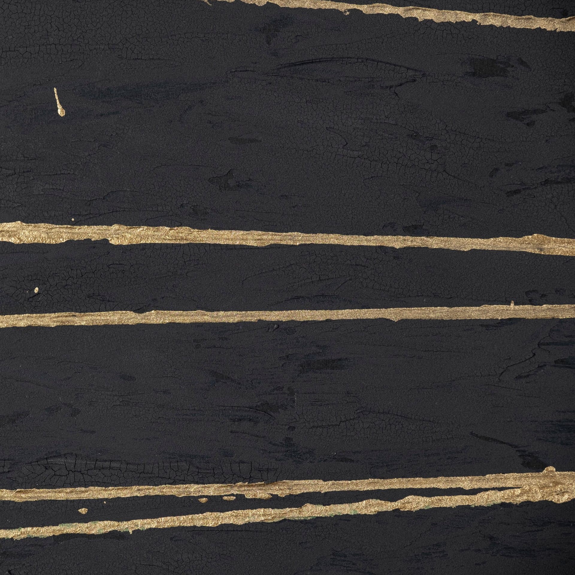 OM-Gold Lines by Studio M a handmade Original Framed Artwork under Glass — product photograph