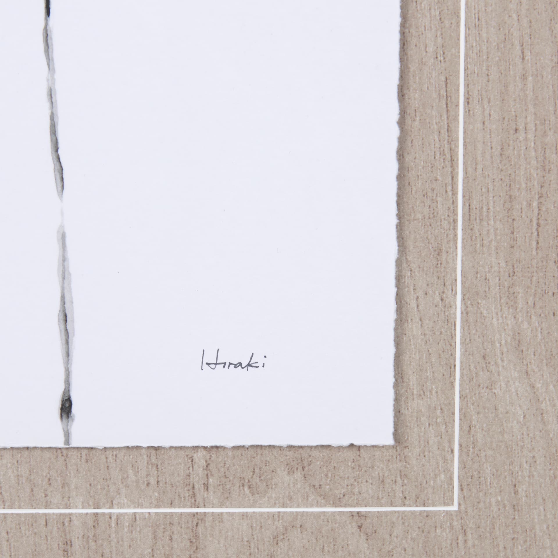 Feather Collection by Mercana Studio a Hand Embellished Textured Framed Art Print Matted under Glass — product photograph