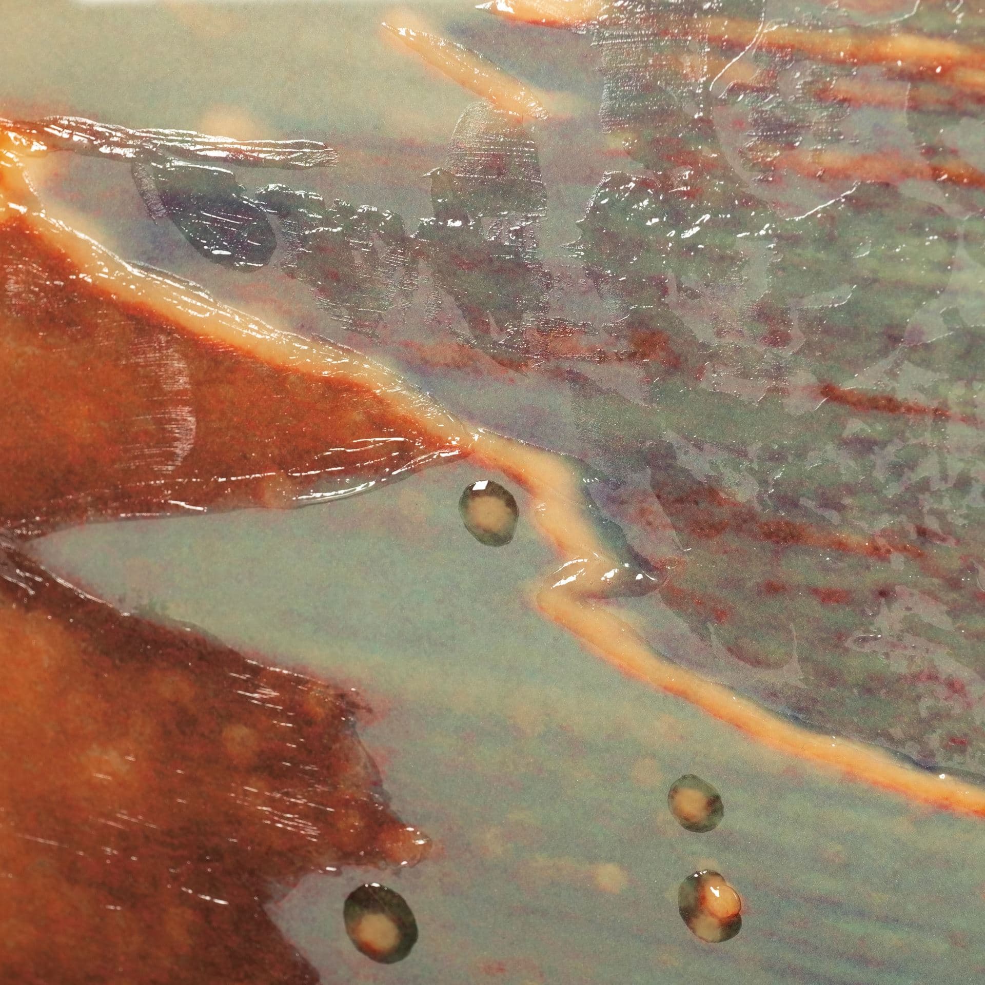 Lido by Alicia Bock a Hand Embellished Textured Framed Photo Art Print Matted under Glass — product photograph
