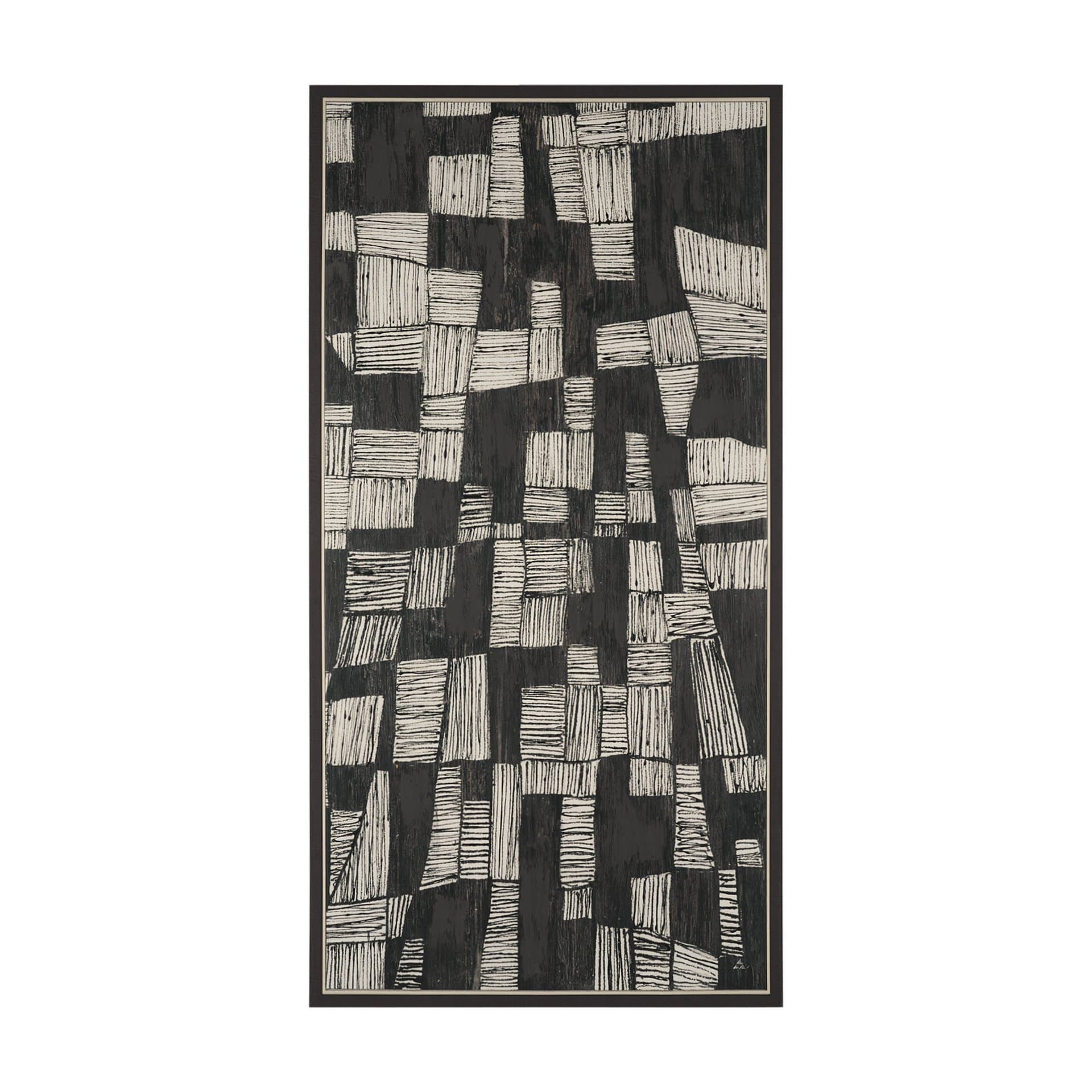 Occurrence II by Mercana Studio Hand-Embellished Textured Framed Canvas Artwork — product photograph