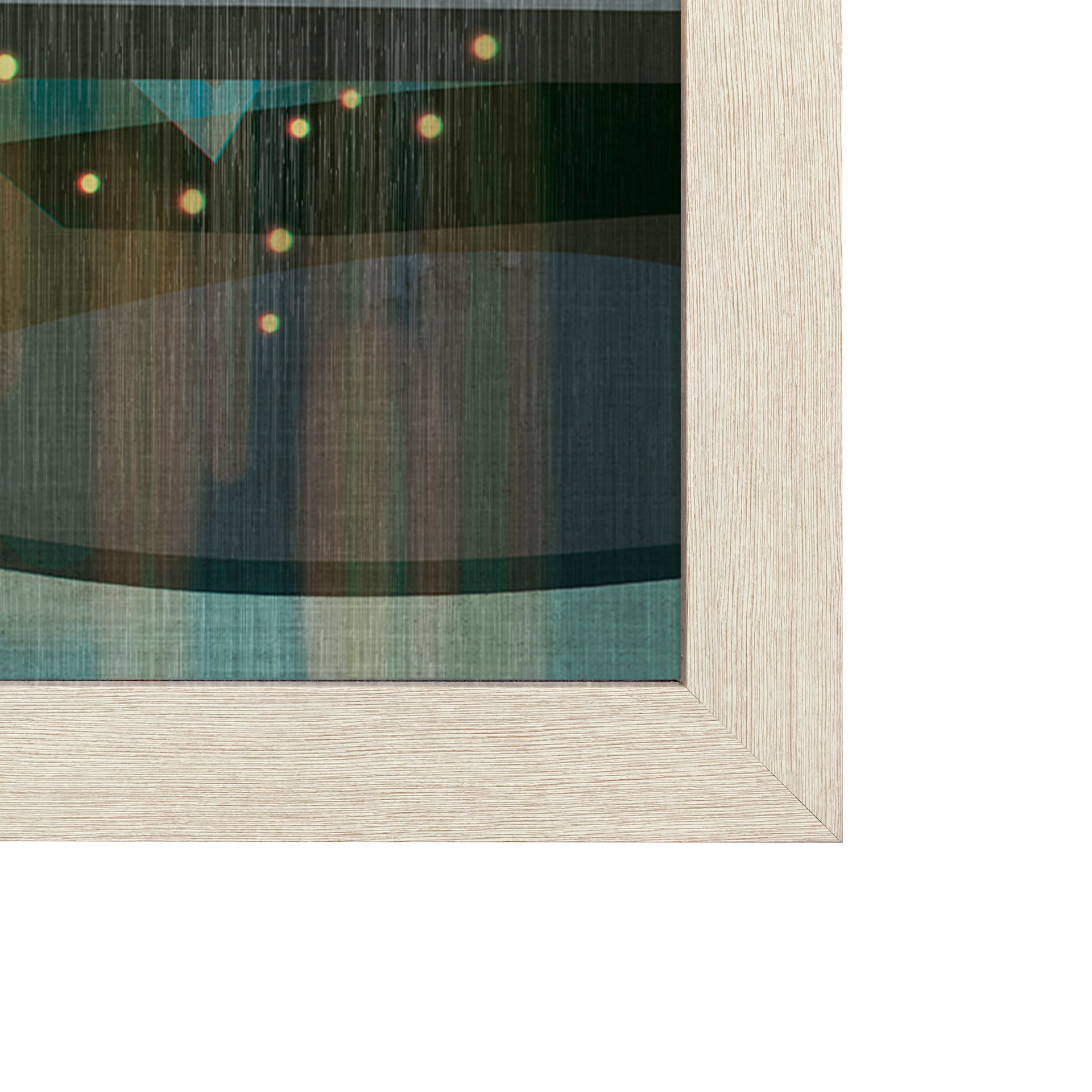 Victoria Go Canada (L) by Mercana Studio a Hand Embellished Decograph Framed Art Print — product photograph
