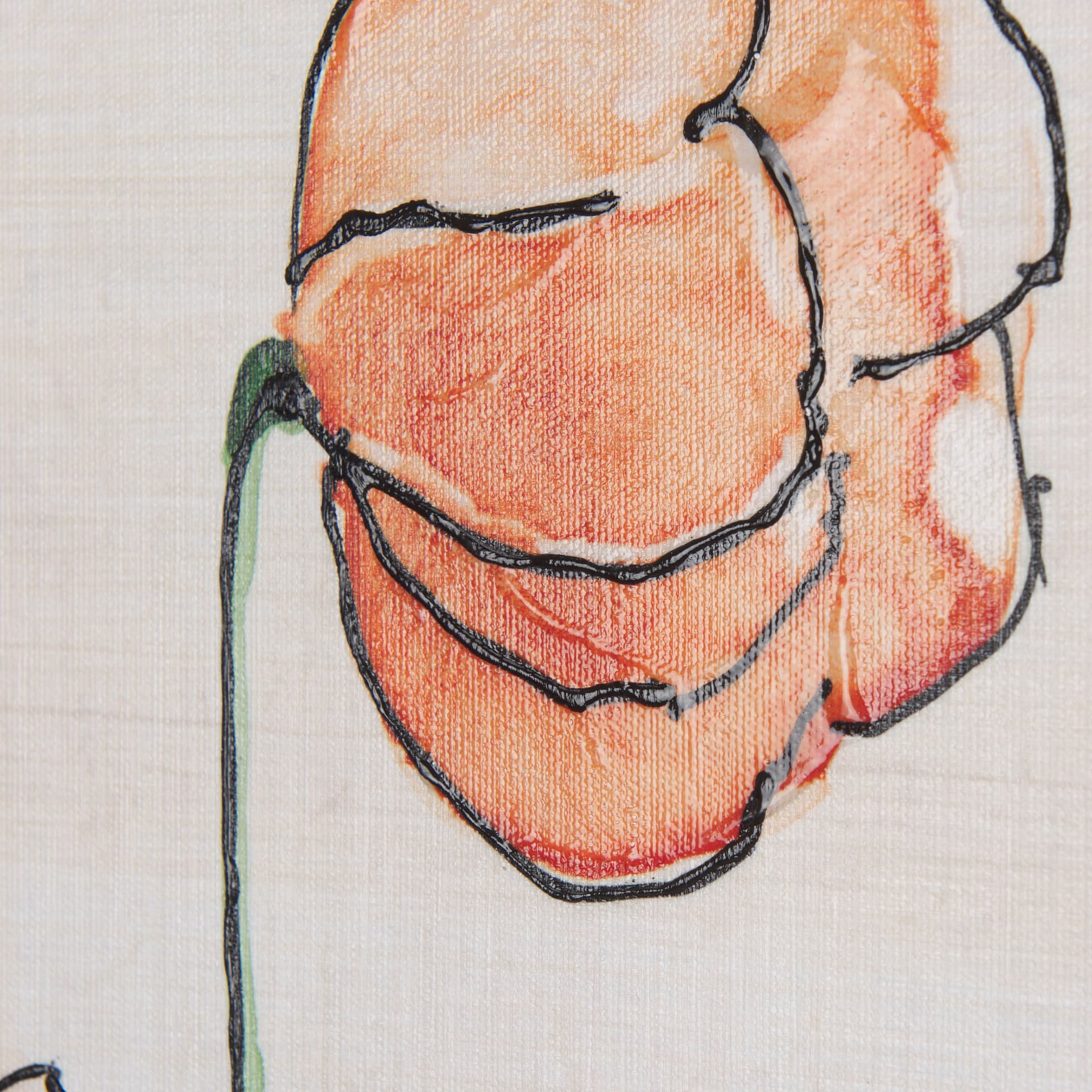 Meadow flowers I by Mercana Studio a Hand Embellished Textured Canvas — product photograph