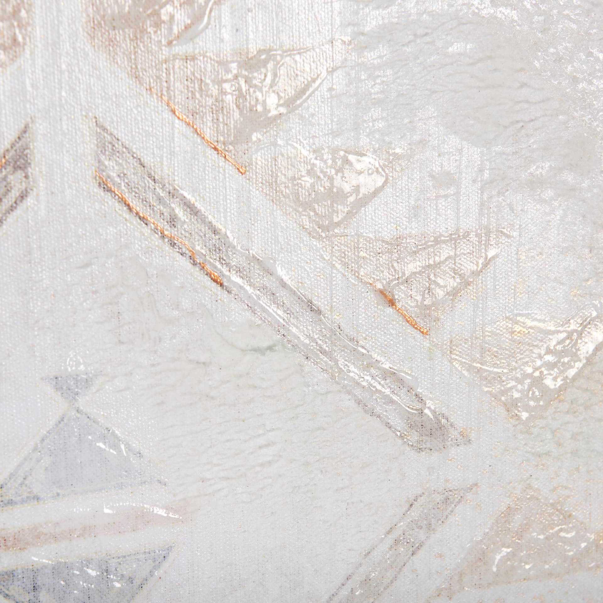 Aztec II by Mercana Studio a Hand Embellished Textured Framed Art Print — product photograph