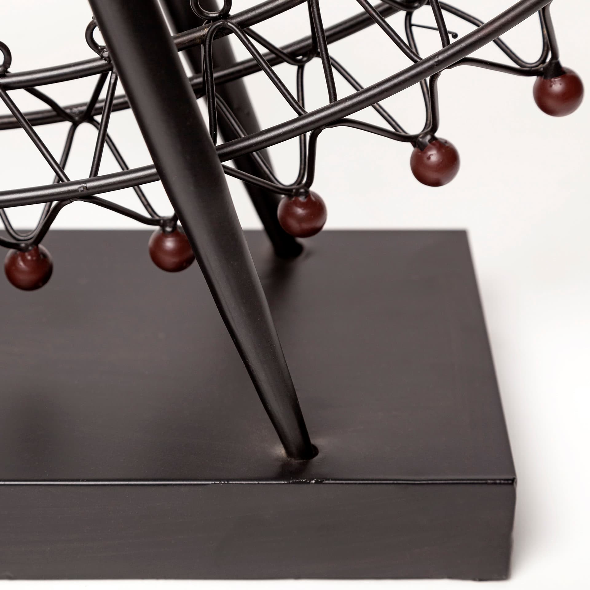 London Eye 3L x 25W Black Metal London Eye Replica — product photograph