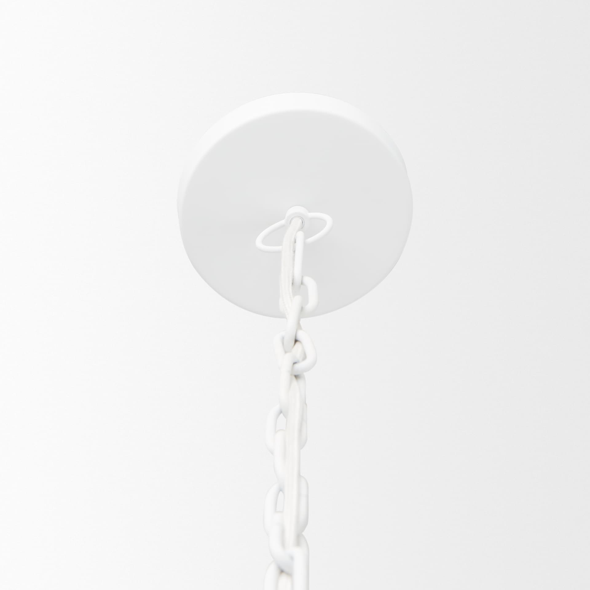 Doma 24" Round White Dome Pendant Light — product photograph