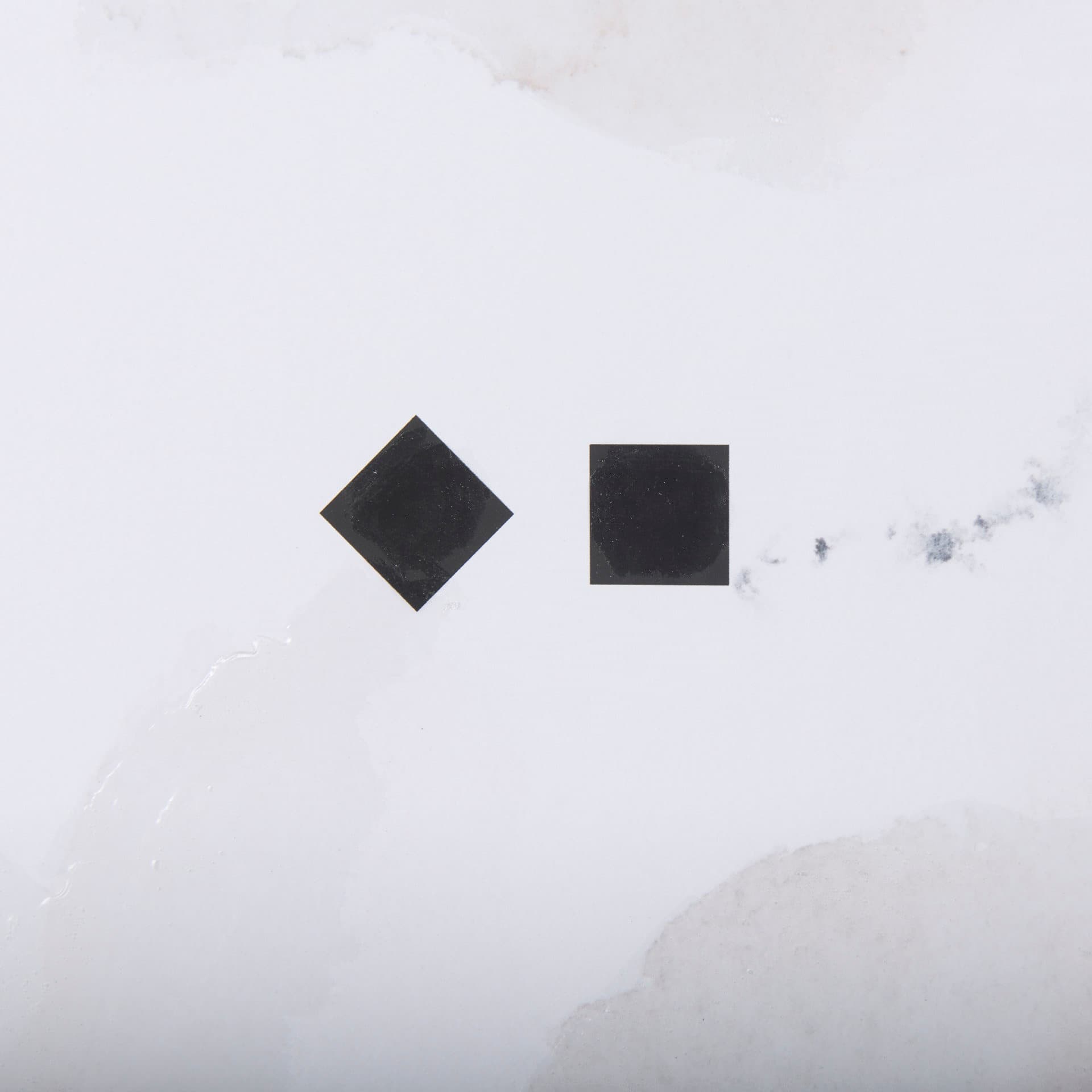 Equilibrium III by Mercana Studio a Hand Embellished Textured Framed Art Print Matted under Glass — product photograph