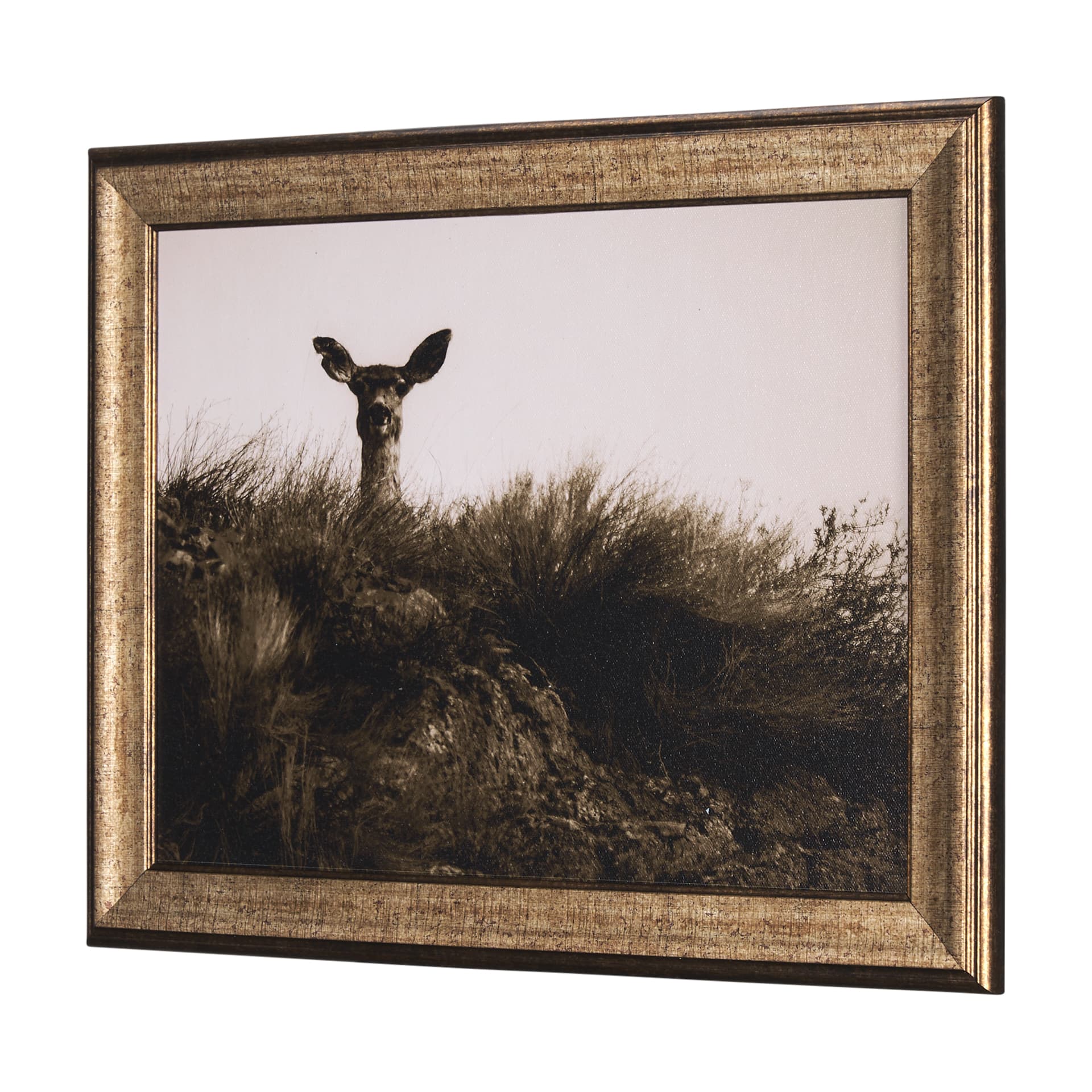 Adventure Map by Chad Mackay a Hand Embelished Textured Framed Art Print — product photograph
