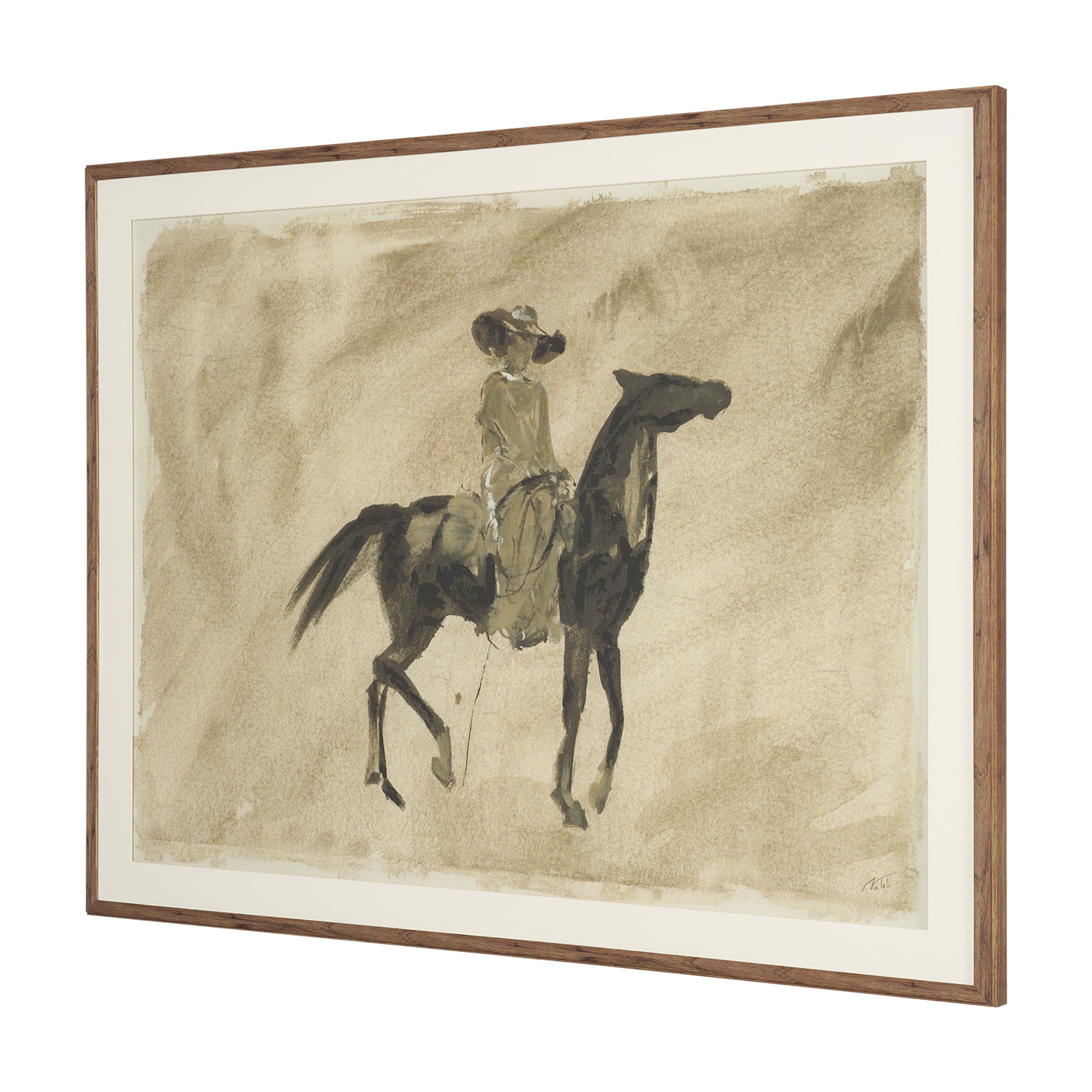 Sablette by Mercana Studio Textured Framed Artwork Matted under Glass — product photograph