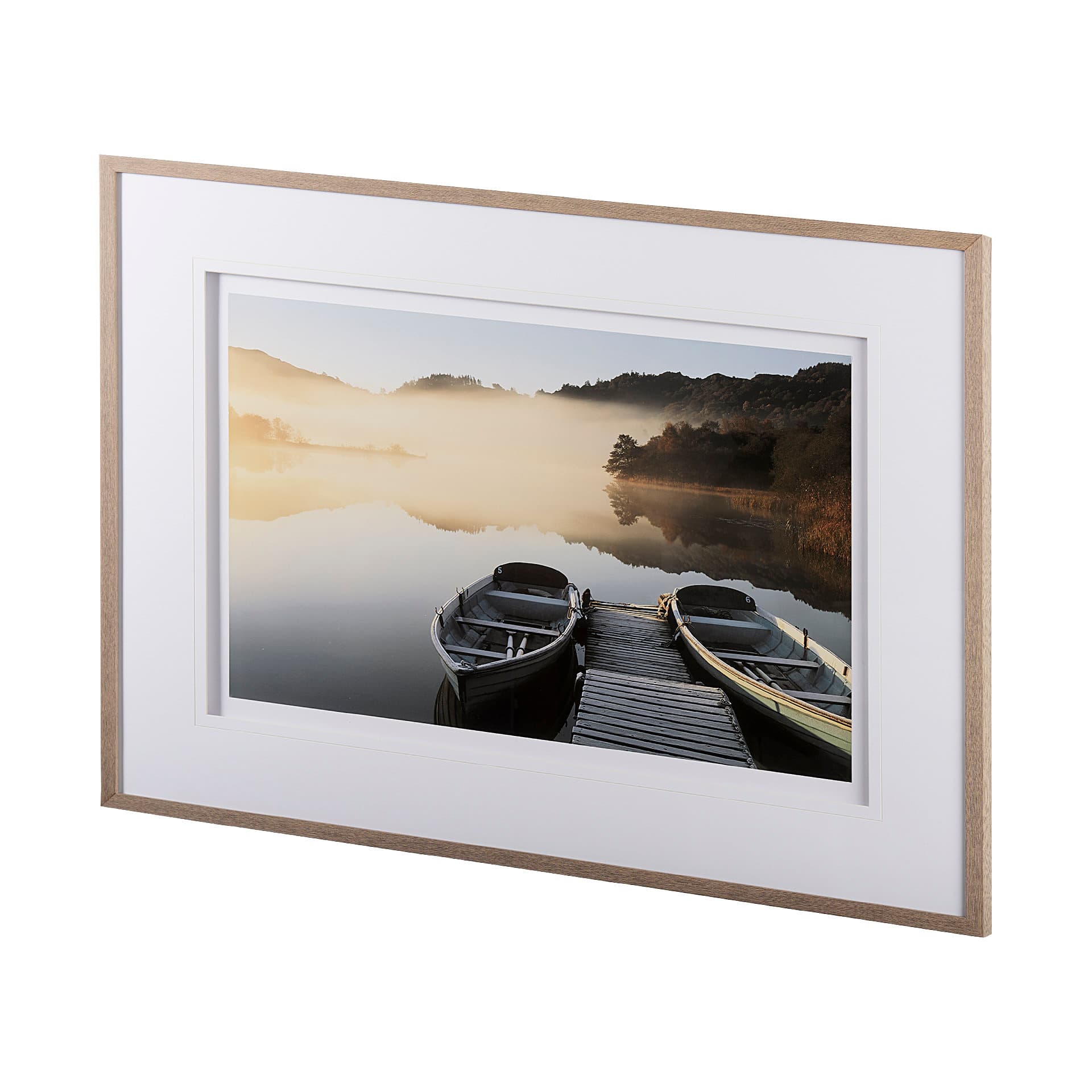 Tranquil Haze - Framed Art Photograph Matted under Glass — product photograph