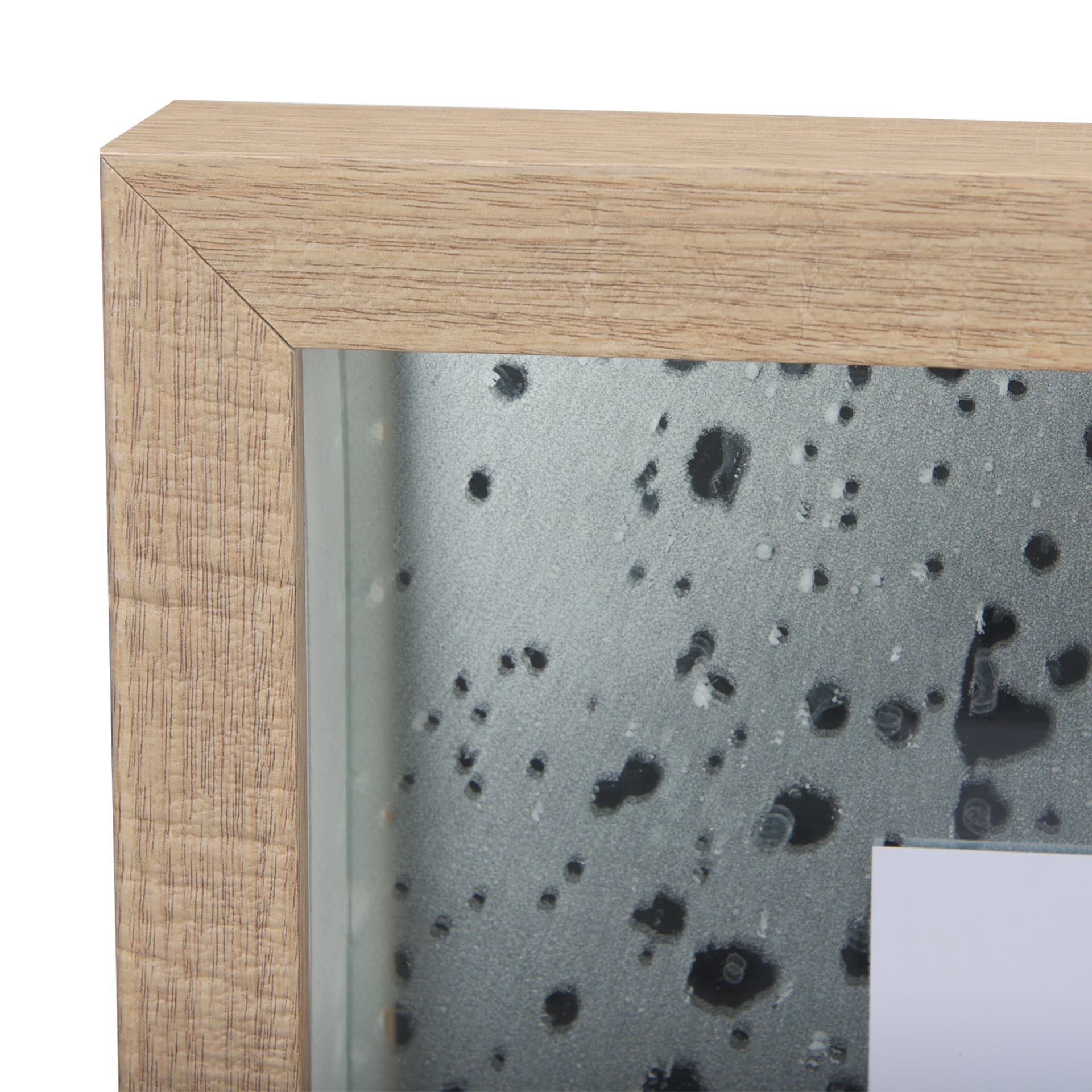 Eastern Blue I by Mercana Studio a Hand Embellished Textured Framed Art Print Matted under Glass — product photograph