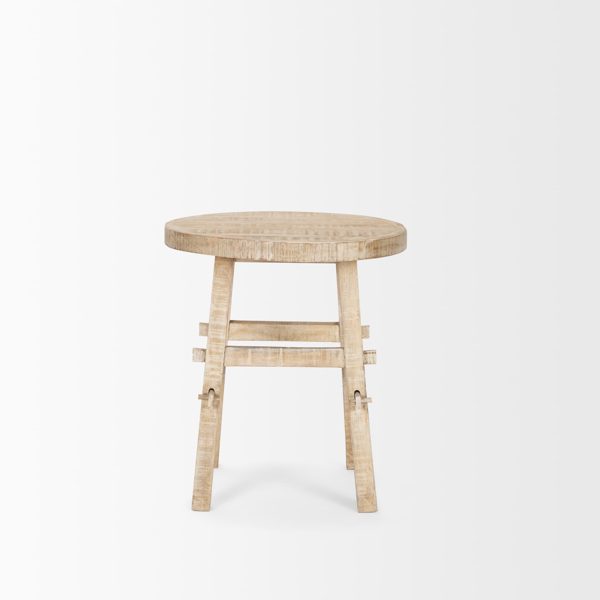 Rosie Small Blonde Wood End Table — product photograph