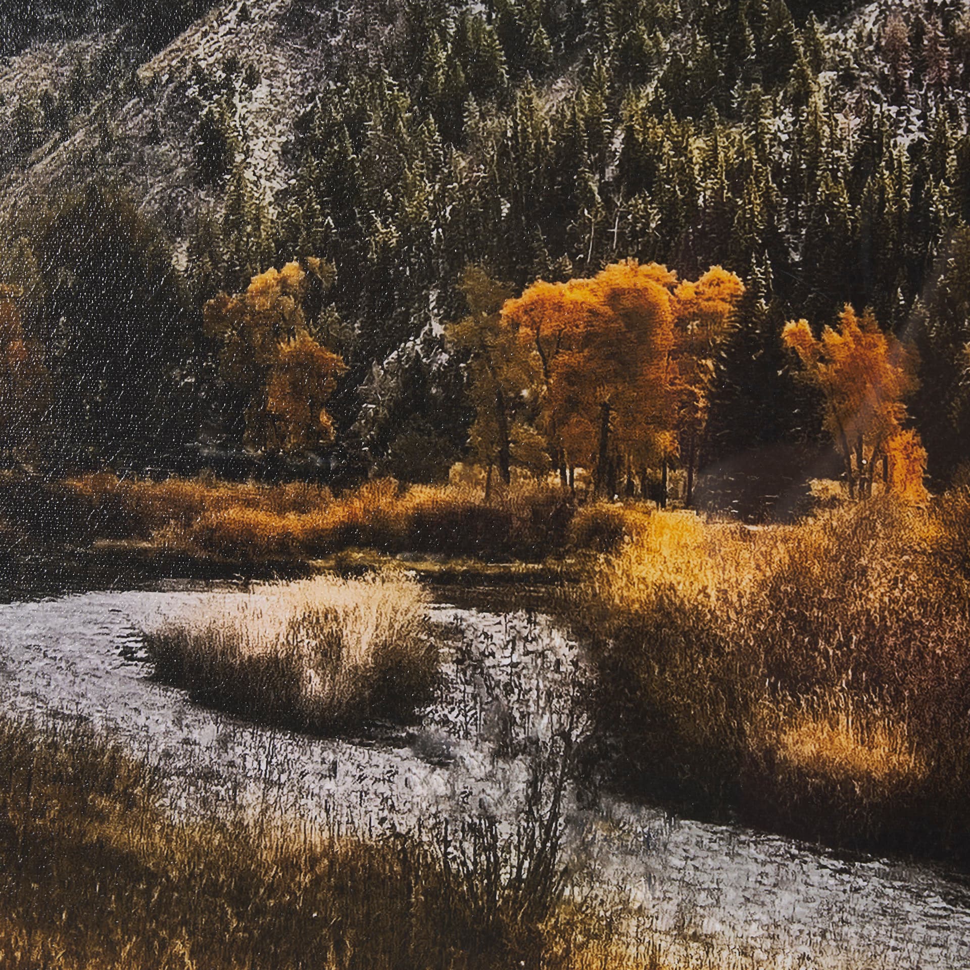 Summit Trail by Bobbie Goodrich a Hand Embellished Framed Photo Art Print Matted under Glass — product photograph
