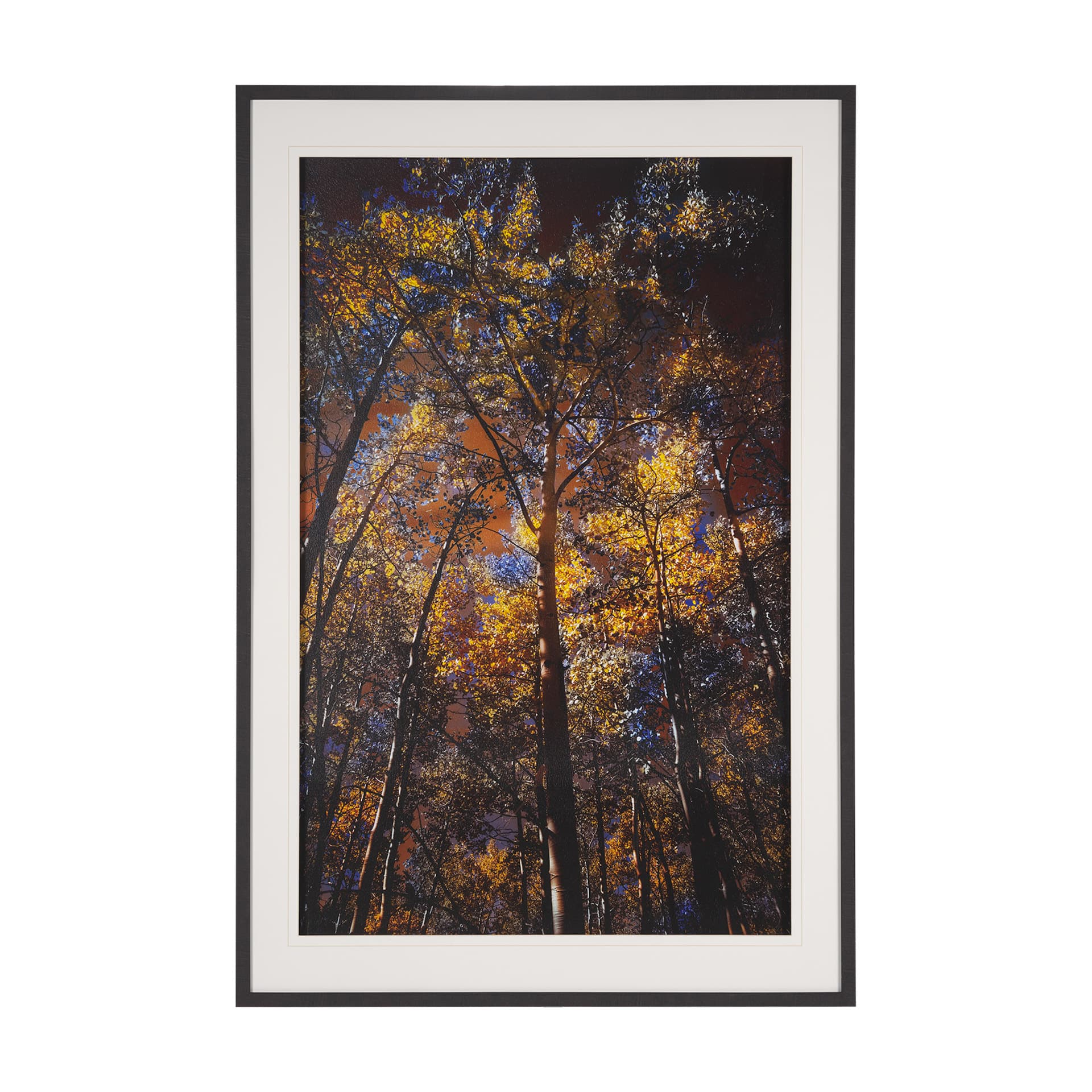 Leafy Shelter by Bobbie Goodrich a Hand Embellished Framed Photo Art Print Matted under Glass — product photograph