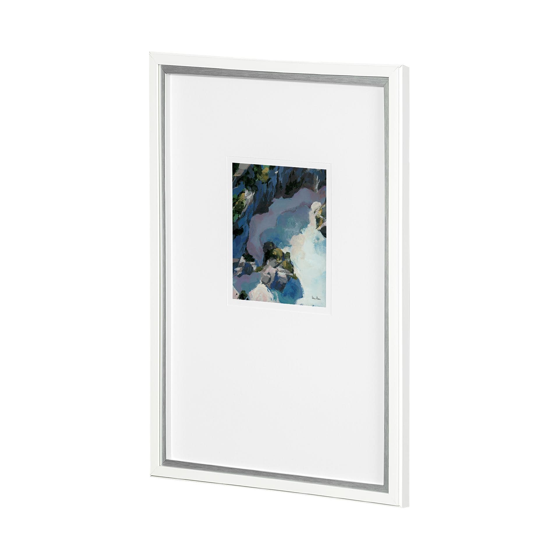 Aerial View I by Silvia Krause a Framed Art Print Matted under Glass — product photograph