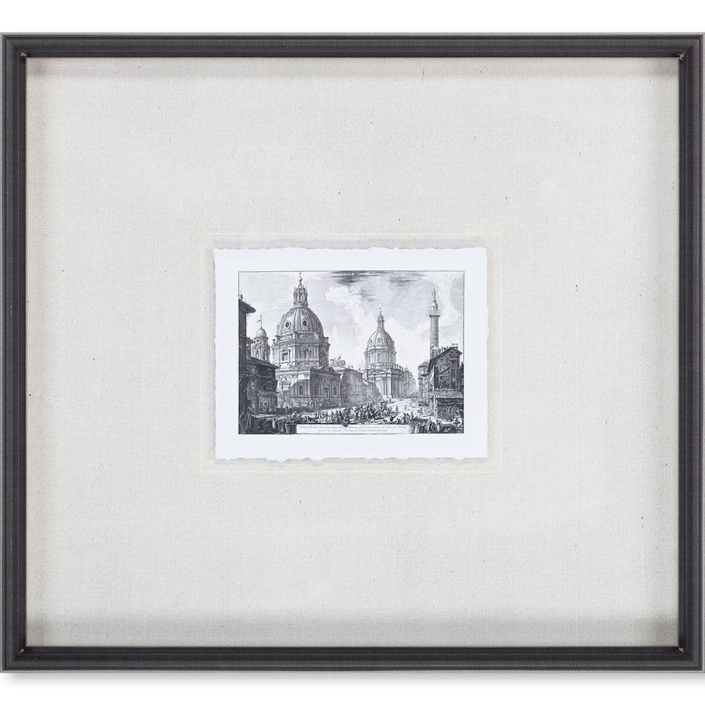 Veduta della Chiese Madonna (MC) by Piranesi a Framed Art Print Matted under Glass — product photograph