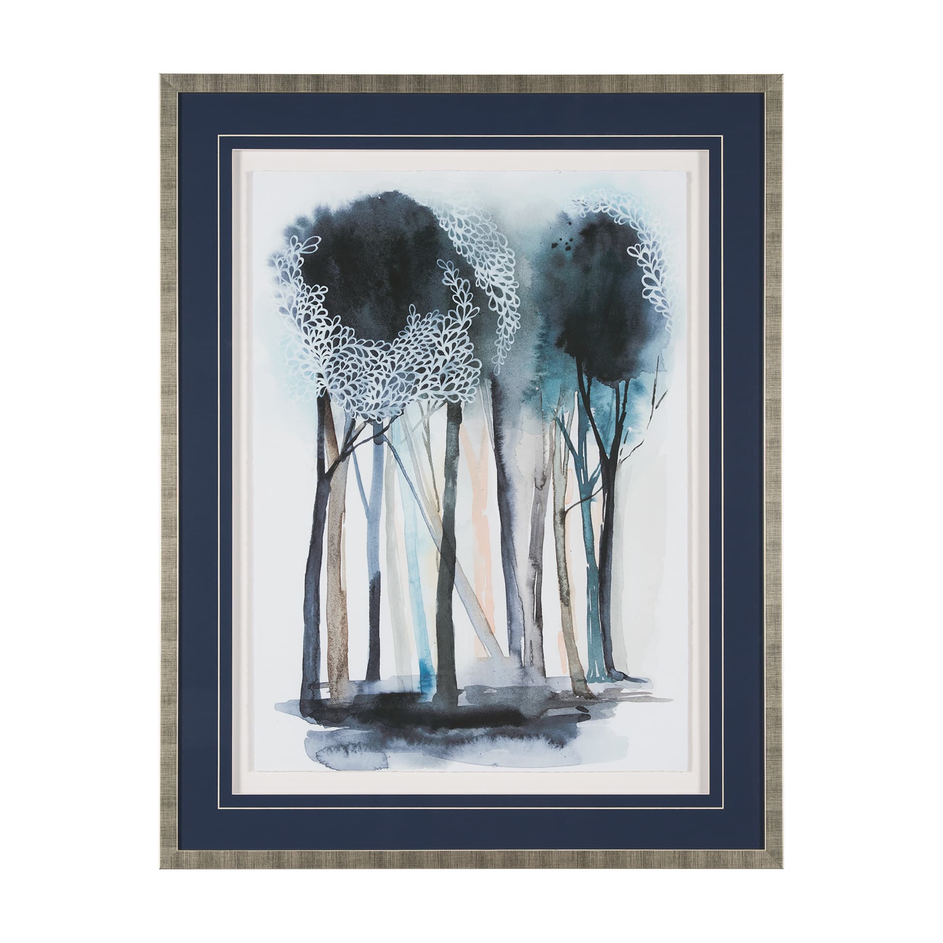 Custom Tranquil Coppice I (MC) by Grace Popp a Framed Art Print Matted under Glass — product photograph