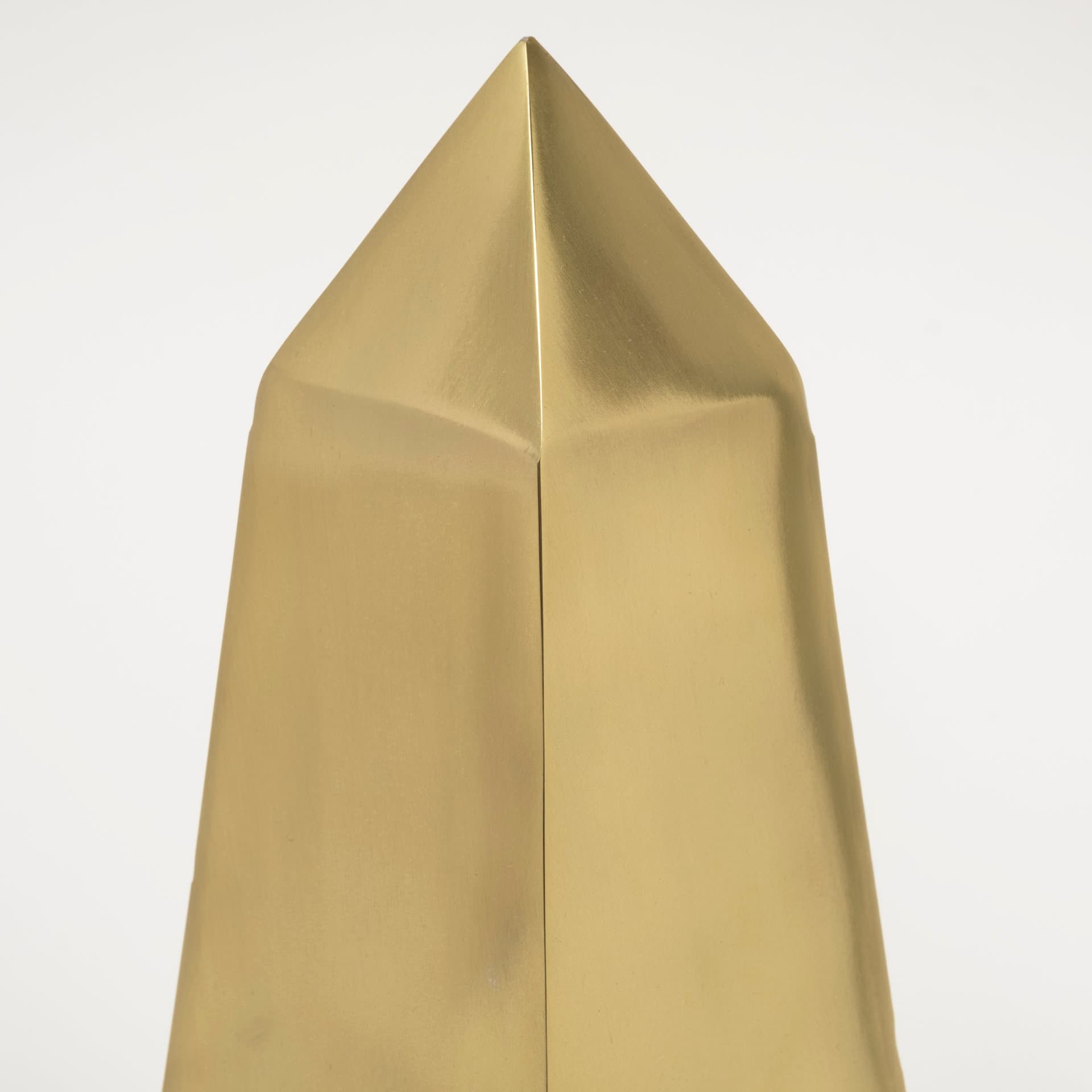 Giza (Set of 2) 4L x 4W Gold Elongated Pyramids — product photograph