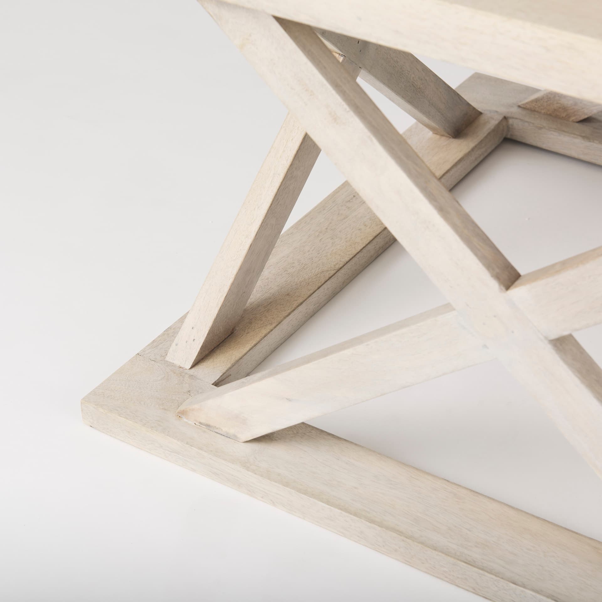 Forsey 48.0L x 28.0W x 17.5H Blonde Wood Rectangular Coffee Table — product photograph