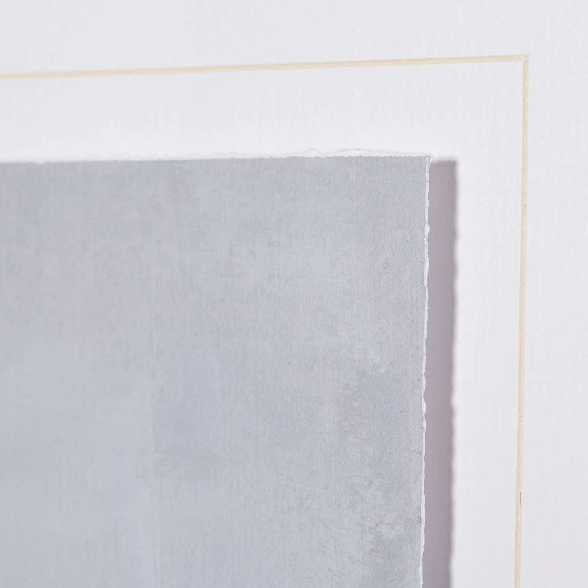 Boat on the Horizon I by Ethan Harper Hand Embellished Textured Framed Art Print Matted under Glass — product photograph