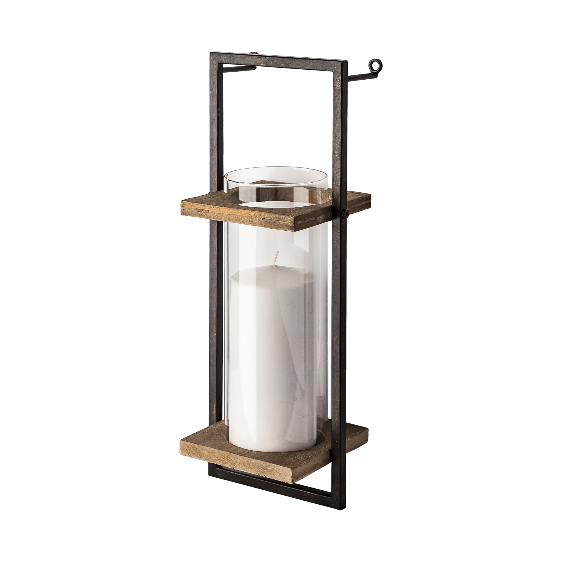 Milton Rustic wall mounted candle holder — product photograph