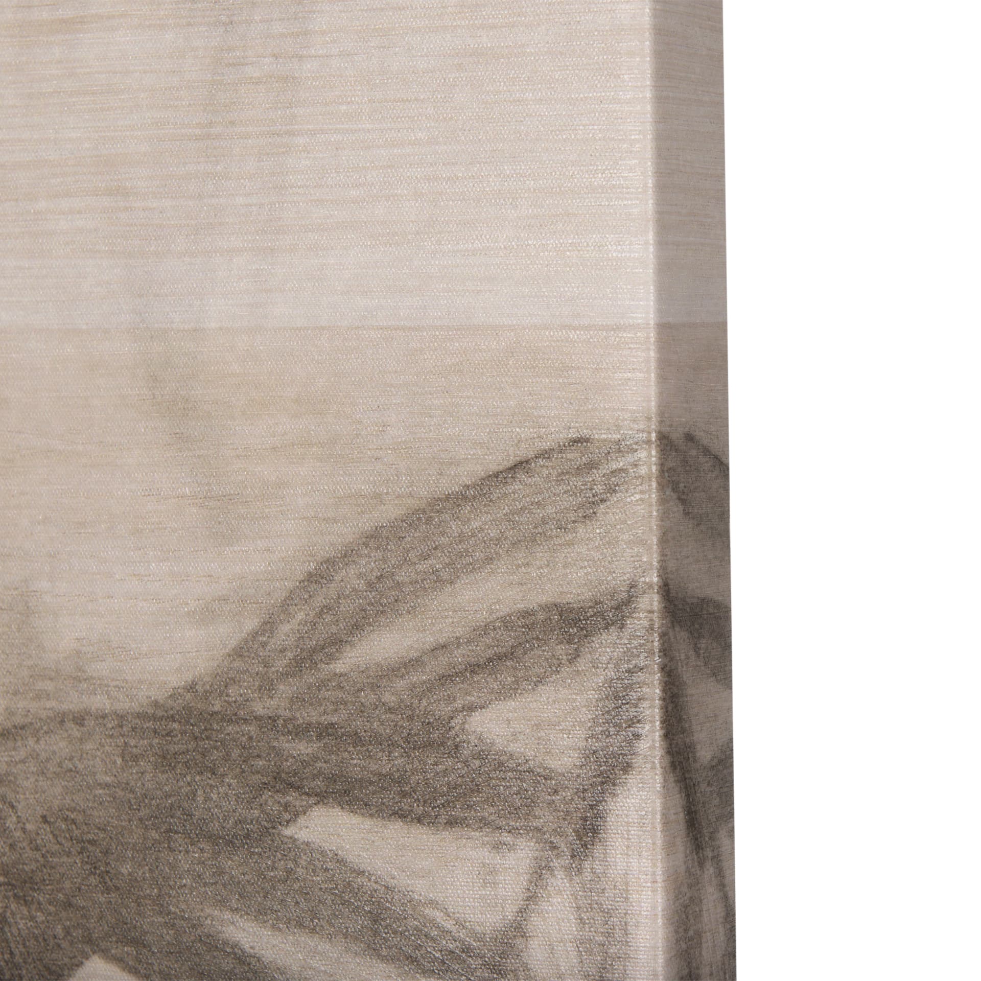 Shadows on wood II by Mercana Studio a Hand Embellished Textured Canvas — product photograph