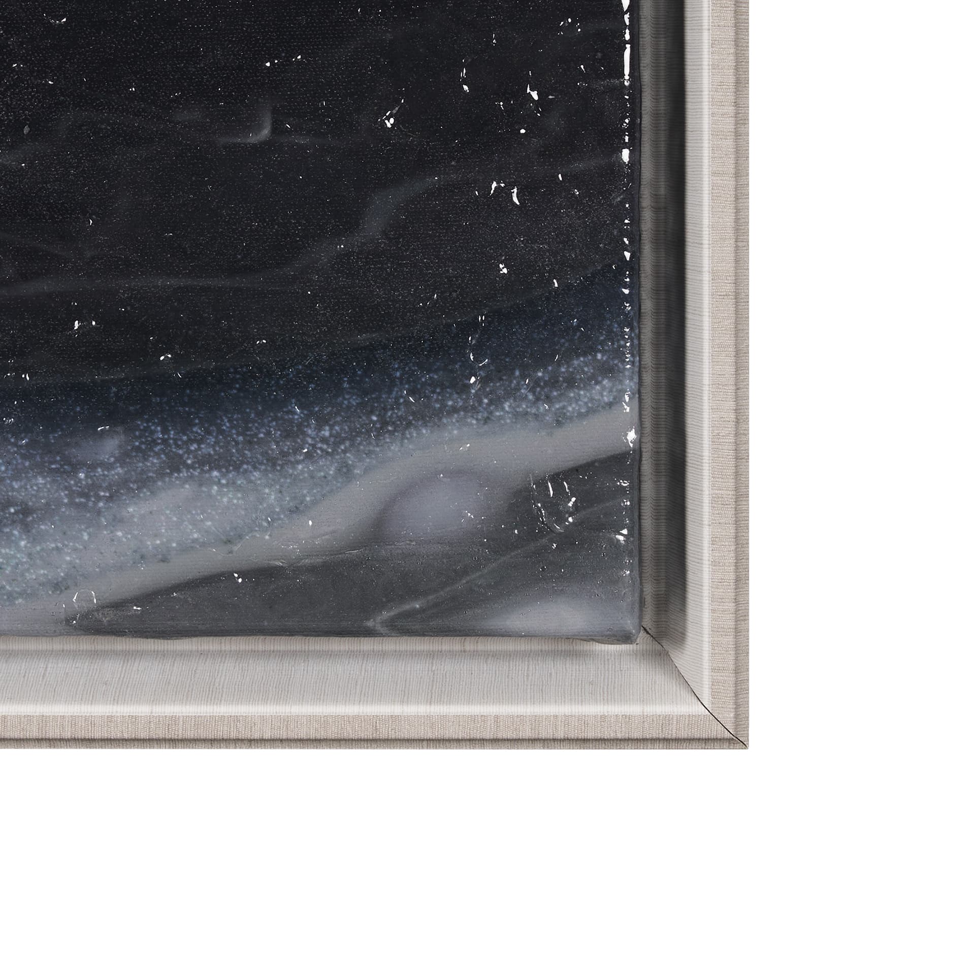 Are One I (Set 3) by Gabrielle Crawford a Hand Embellished Textured Framed Canvas — product photograph