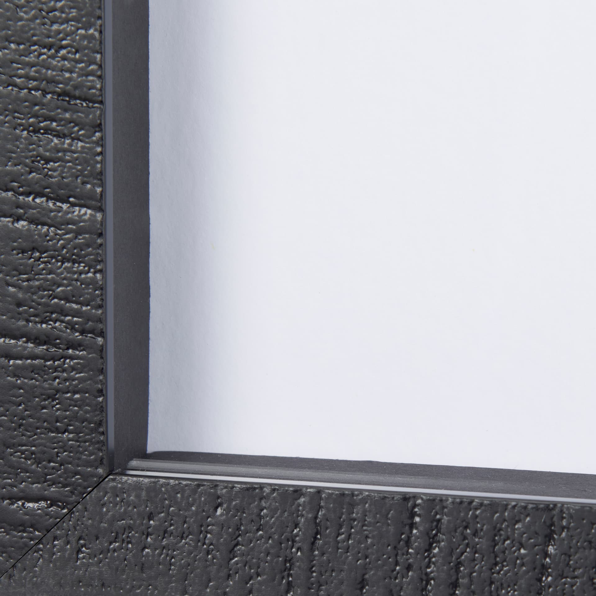 Neutral Shapes II by Mercana Studio a Hand Embellished Textured Framed Art Print Matted under Glass — product photograph